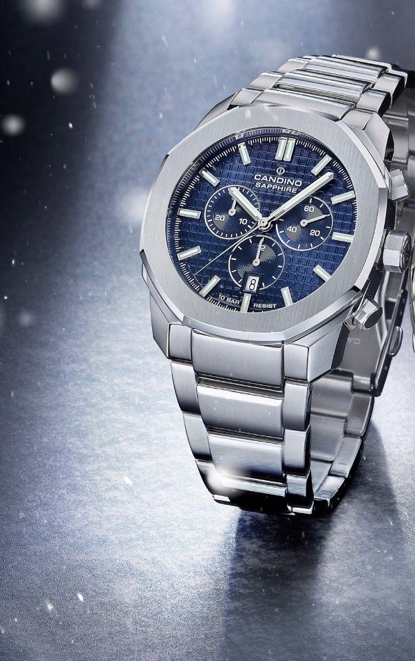 zegarek Candino C4746-2 męski z chronograf GENTS SPORT CHRONOS - miniatura 3
