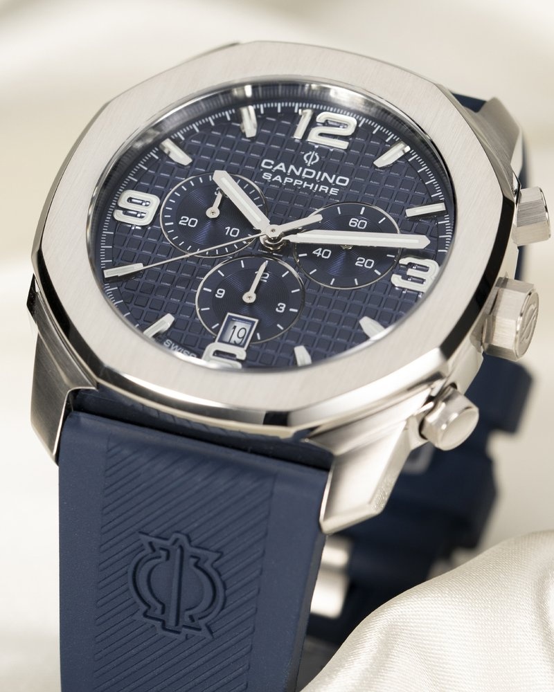 zegarek Candino C4774-4 męski z chronograf GENTS SPORT CHRONOS - miniatura 3