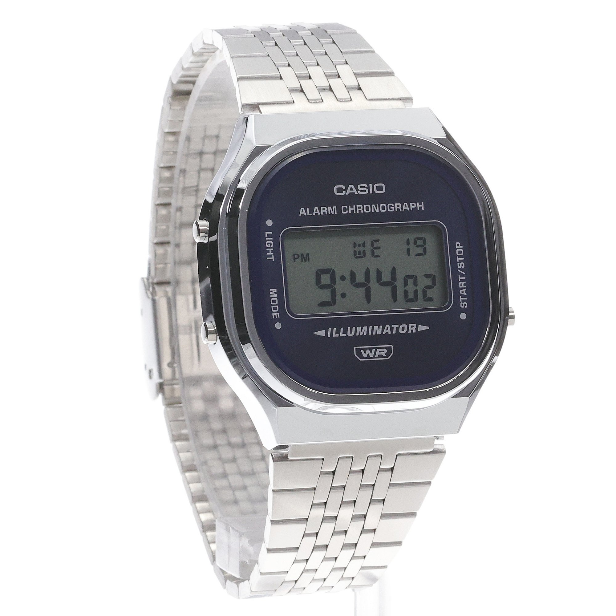 zegarek Casio A140WE-2AEF srebrny Retro - miniatura 3