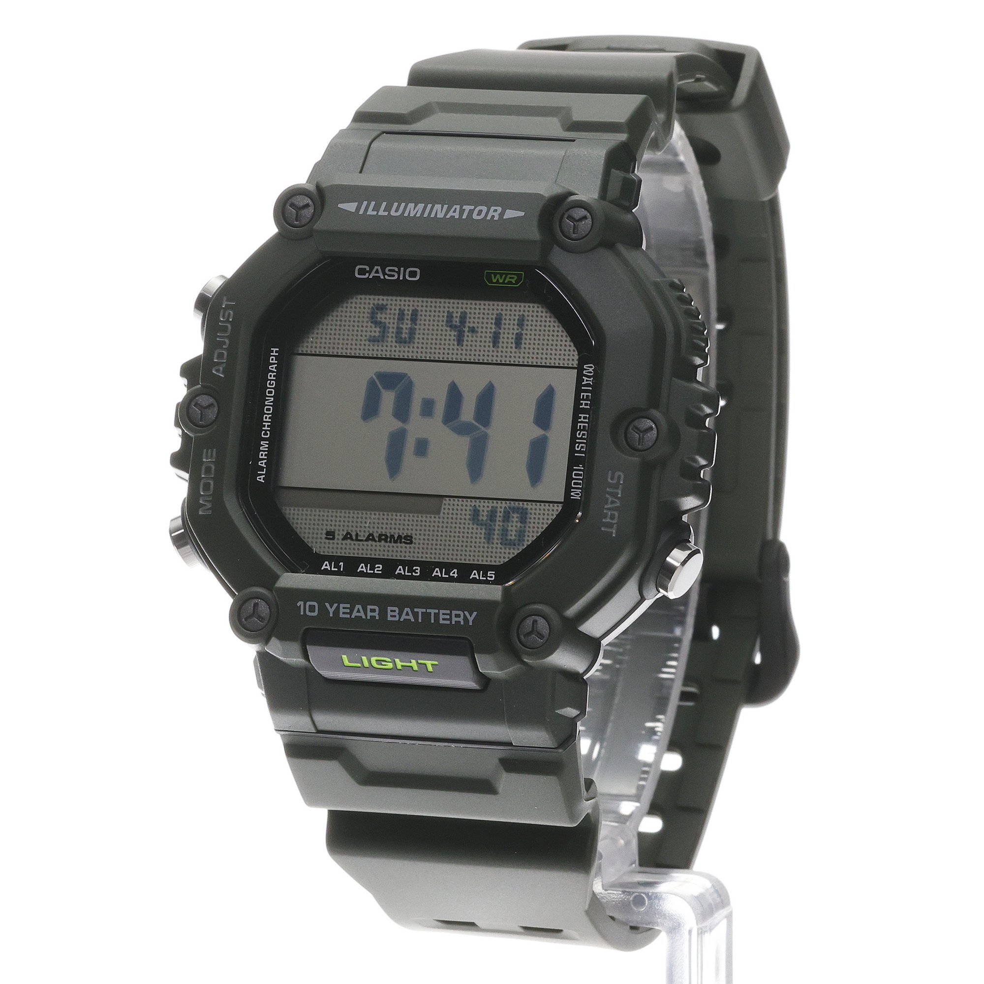 zegarek Casio AE-1600HX-3AVEF kwarcowy męski Sportowe Digital - miniatura 2