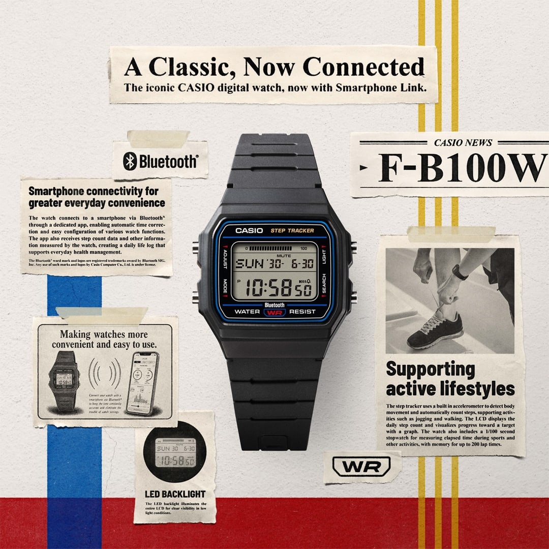 zegarek Casio F-B100W-1BEF - miniatura 6