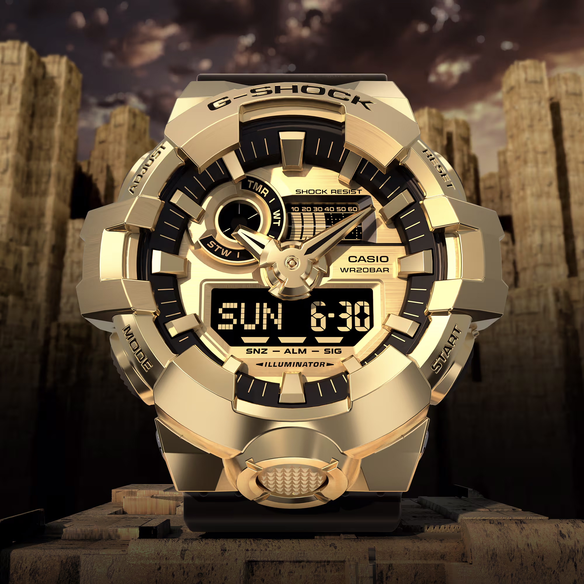 zegarek Casio GM-700G-9AER