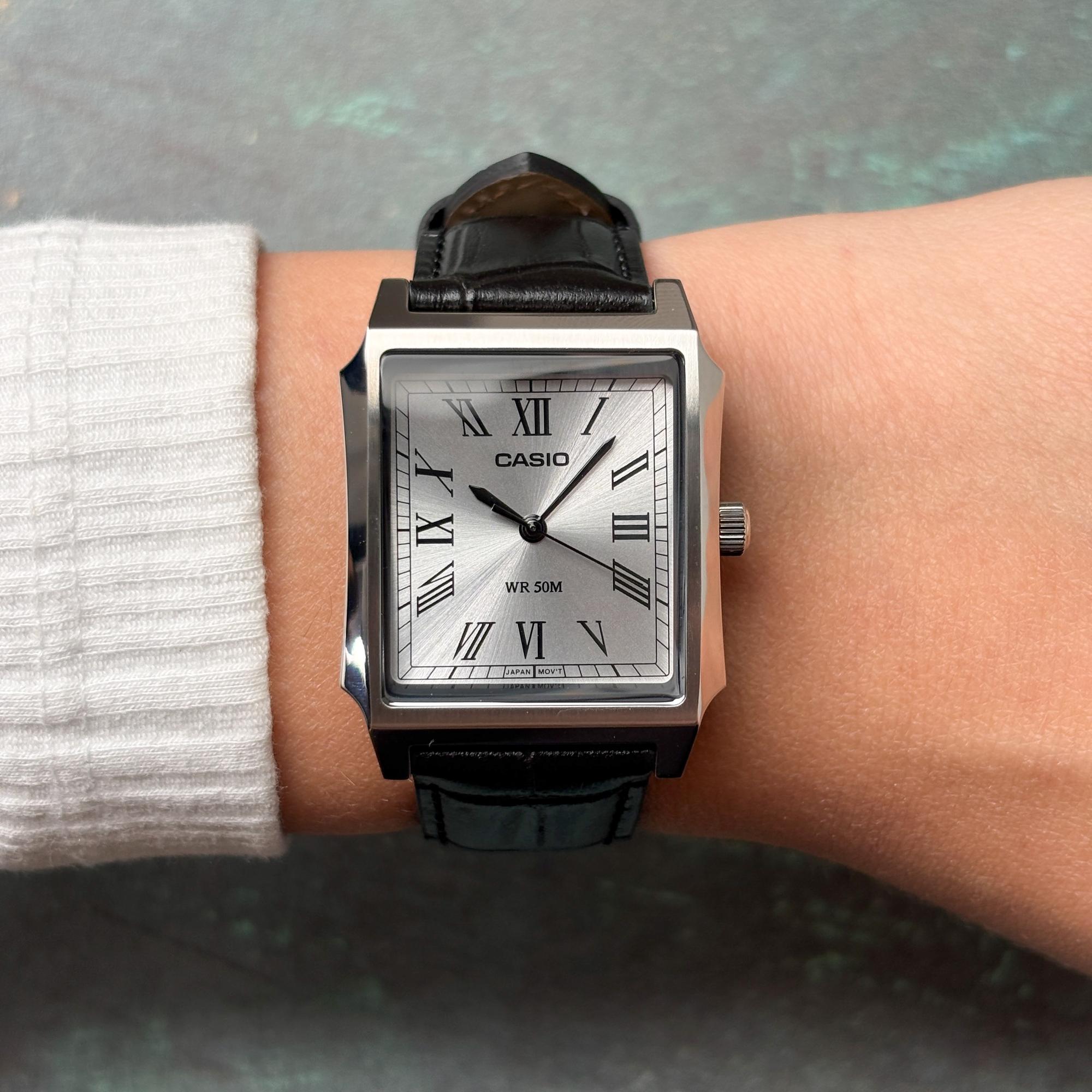 zegarek Casio MTP-B190L-7BVER kwarcowy męski Klasyczne Timeless Collection