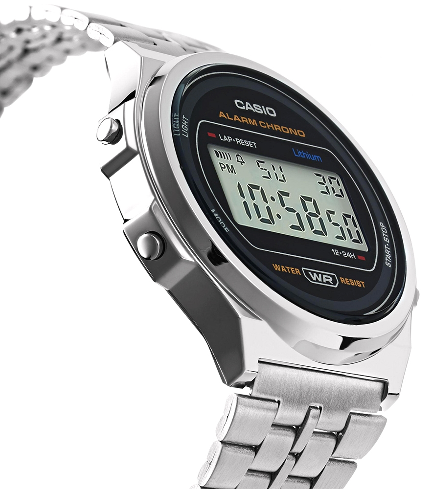 zegarek Casio Vintage A171WE-1AEF czarny VINTAGE Maxi - miniatura 2
