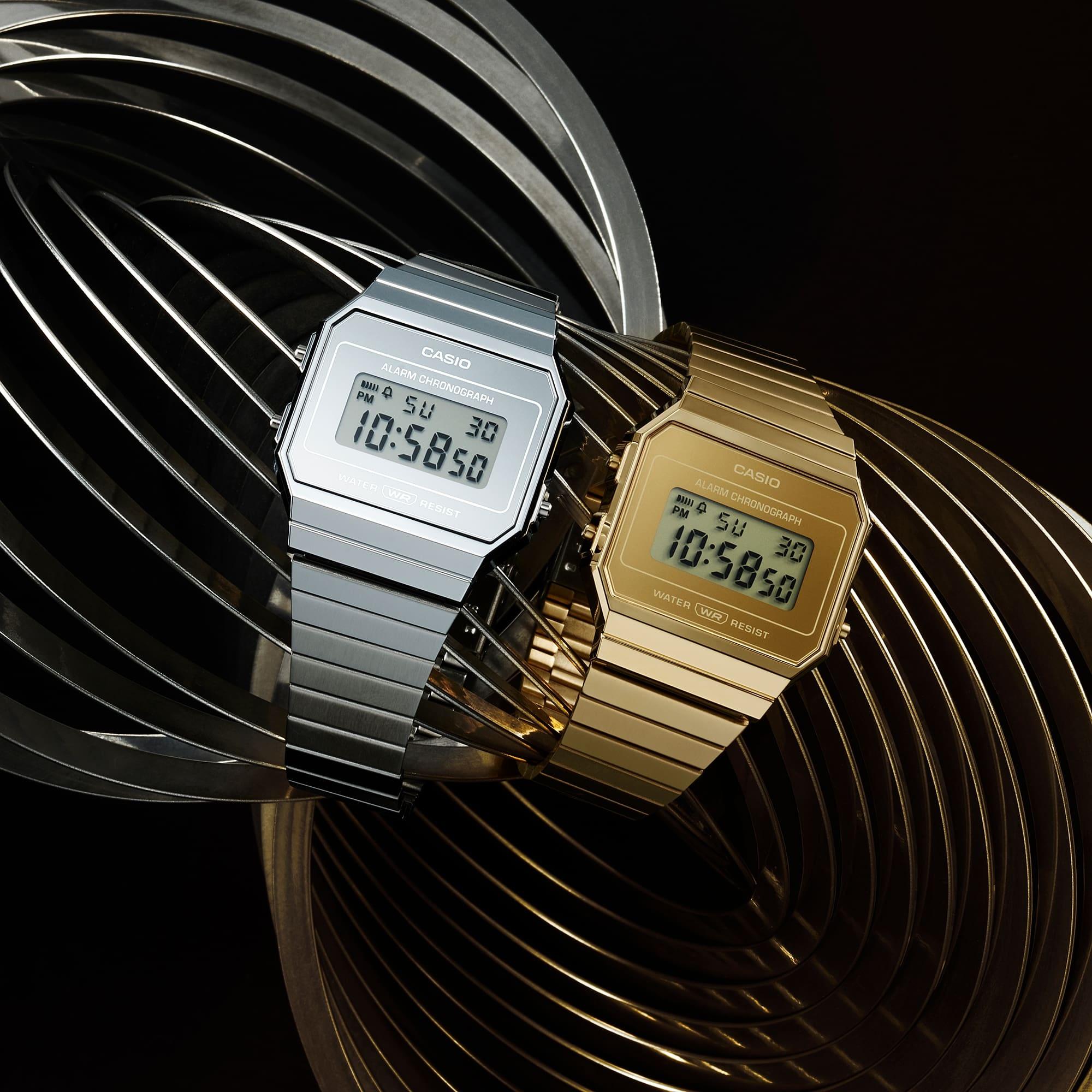 zegarek Casio Vintage A700WEVG-9AEF złoty Vintage - miniatura 5