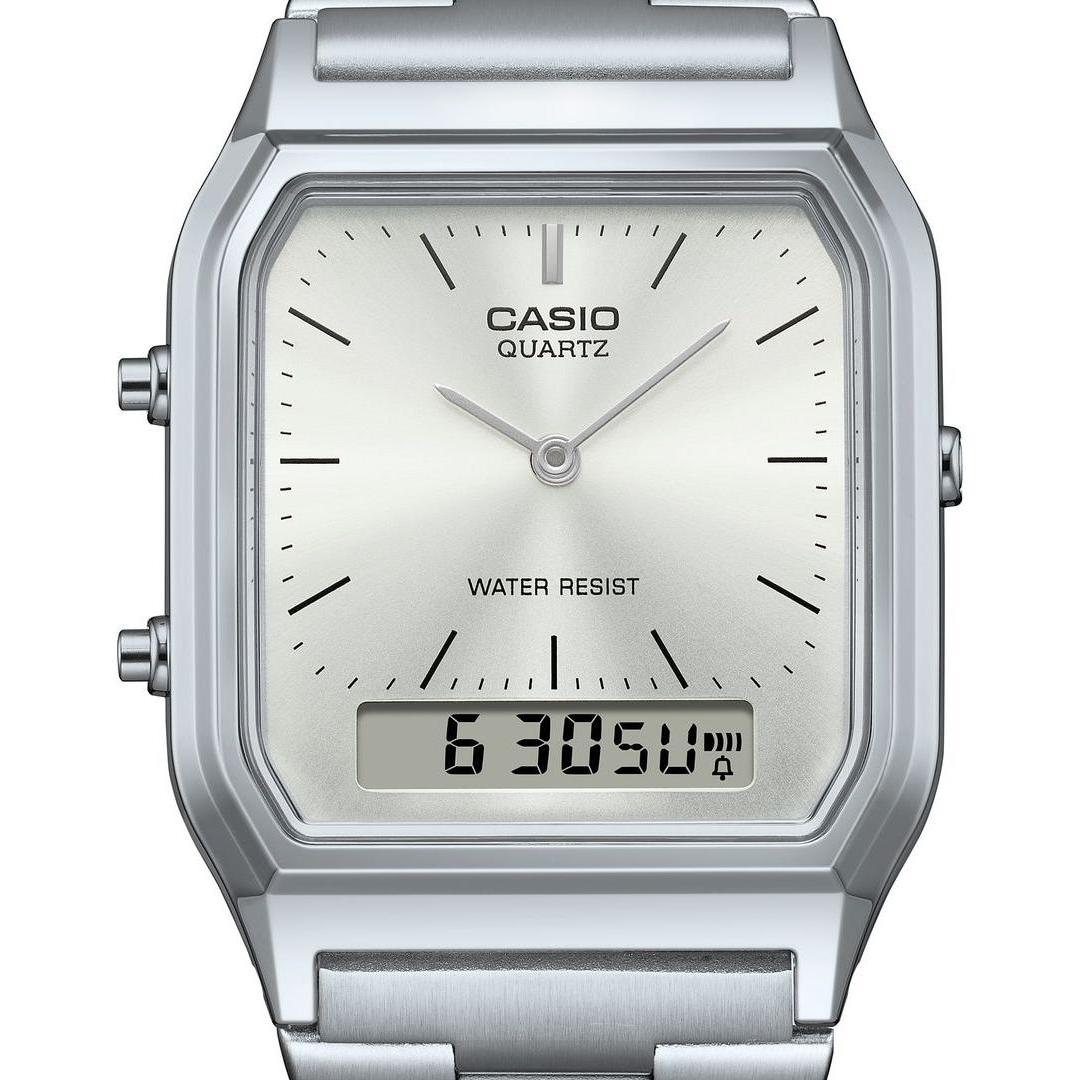 zegarek Casio Vintage AQ-230A-7AMQYES kwarcowy męski VINTAGE Maxi Maxi - miniatura 4