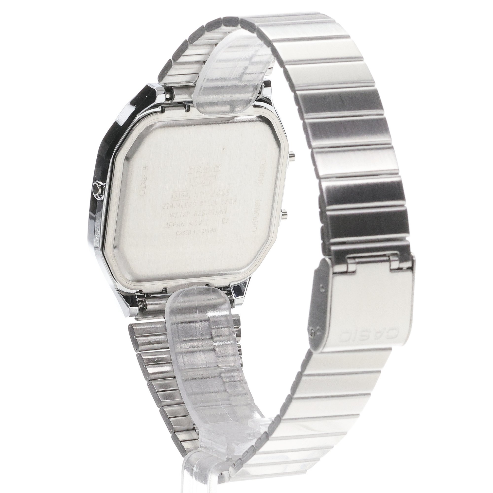 zegarek Casio Vintage AQ-240E-2AEF srebrny Vintage - miniatura 4