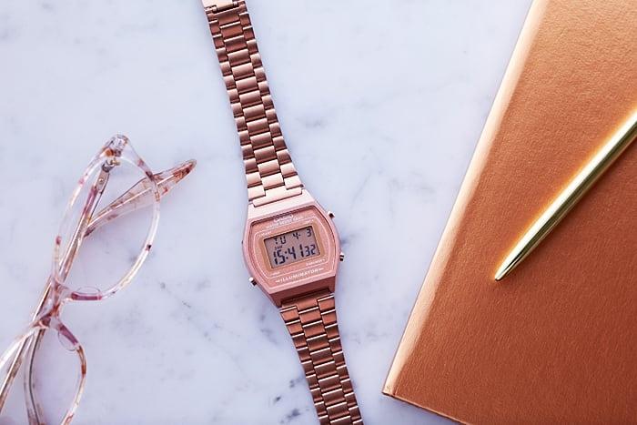 zegarek Casio Vintage B640WC-5AEF kwarcowy damski Vintage - miniatura 8