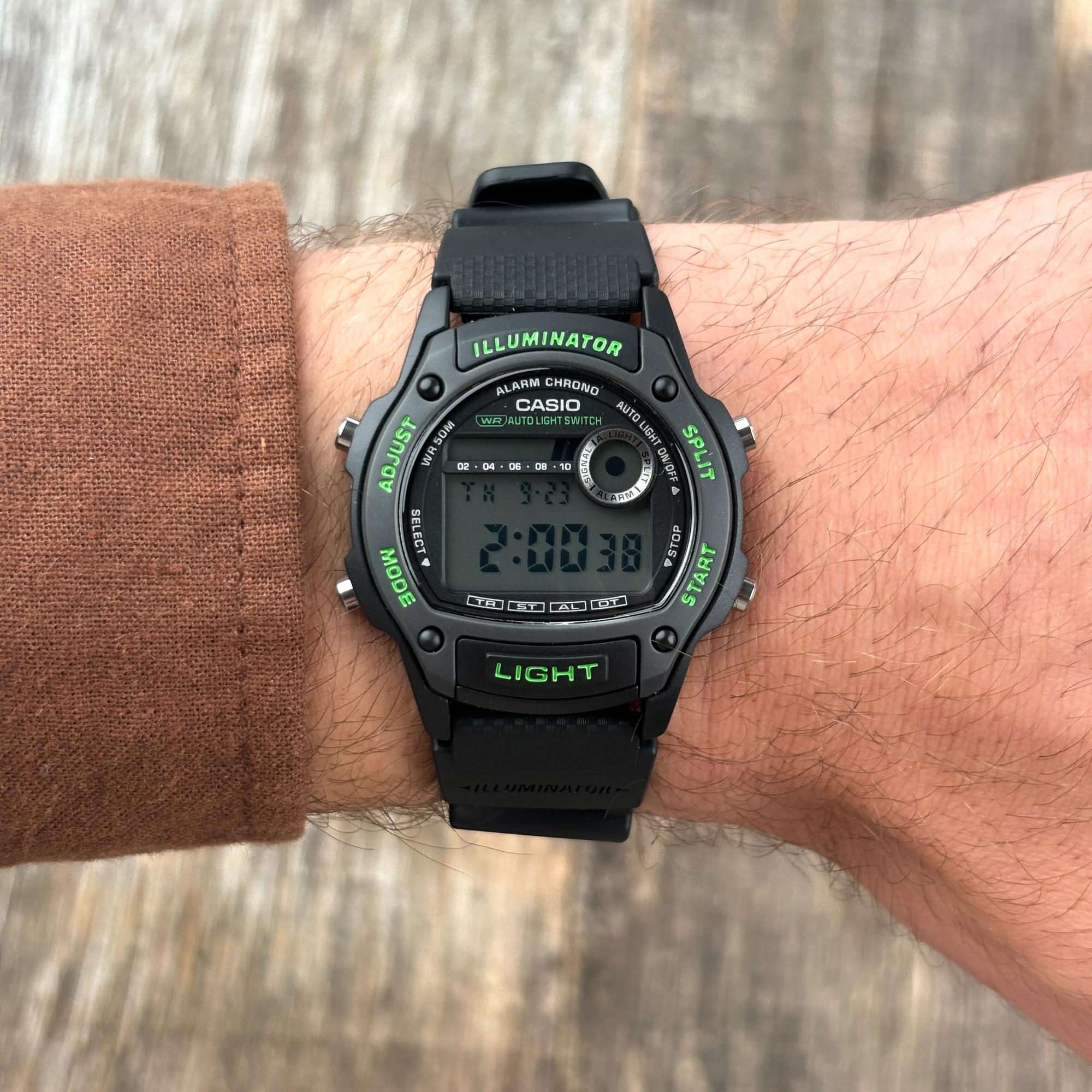 zegarek Casio W-220H-1A3VEF kwarcowy męski Sportowe - miniatura 6