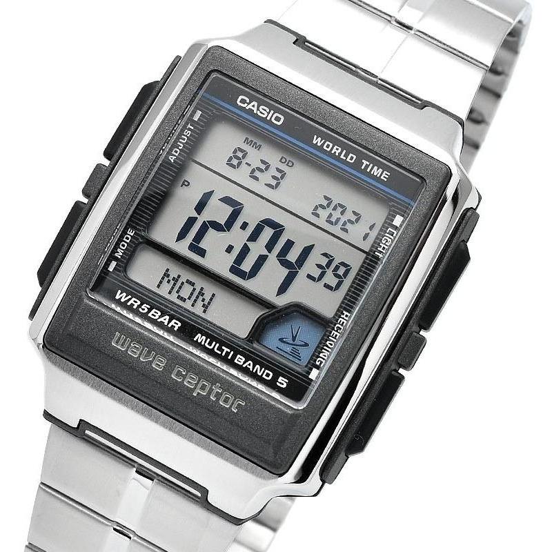 zegarek Casio WV-59RD-1AEF srebrny Waveceptor - miniatura 7