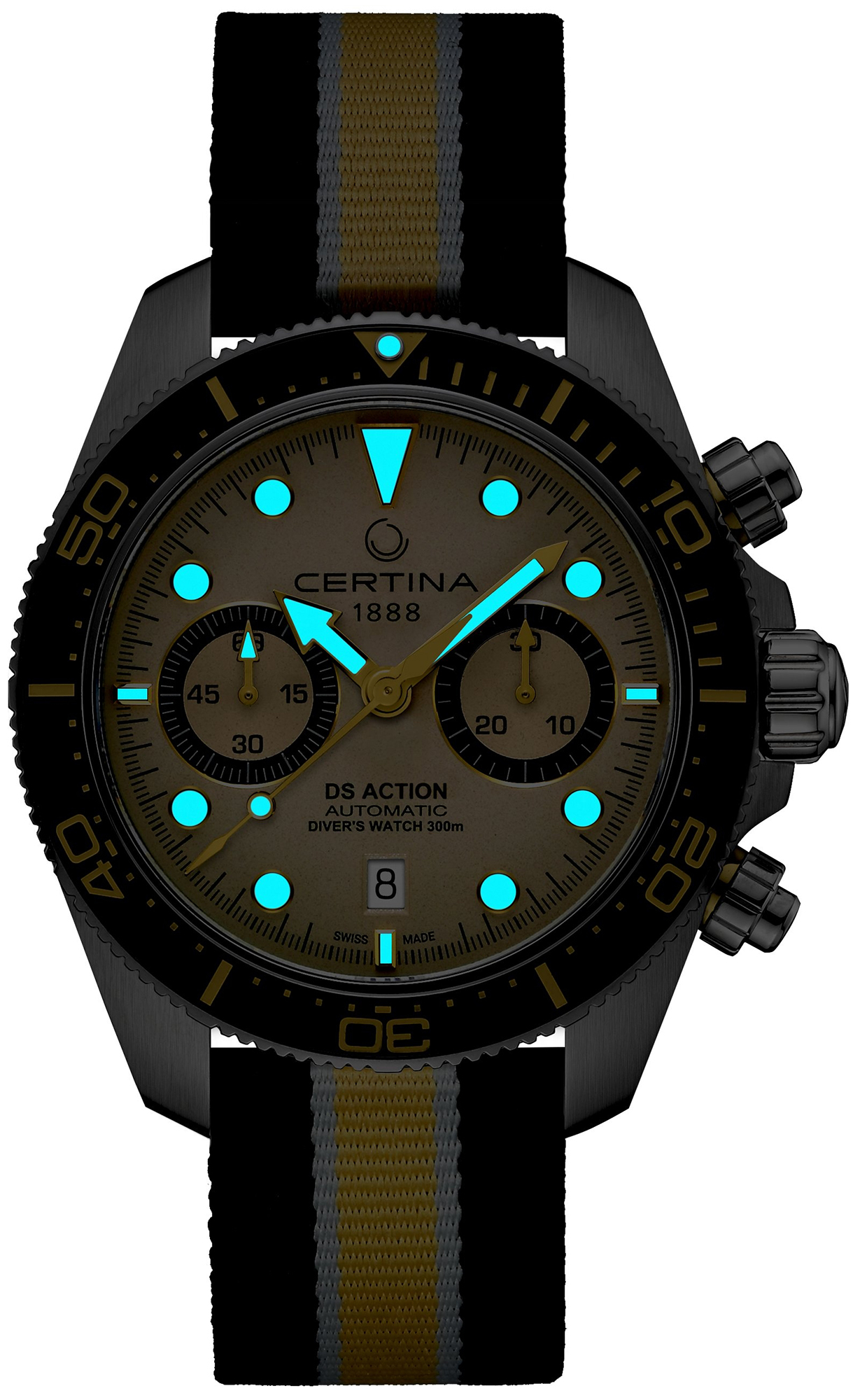 DS Action Diver Chrono Certina C032.827.18.271.00 - hover