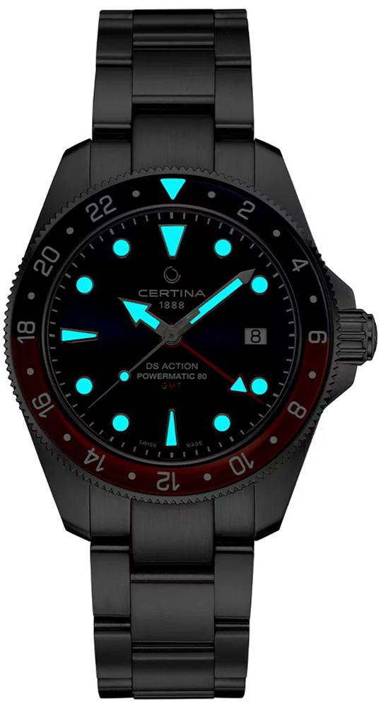 DS Action GMT Powermatic 80 41mm Certina C032.929.11.041.00 - hover