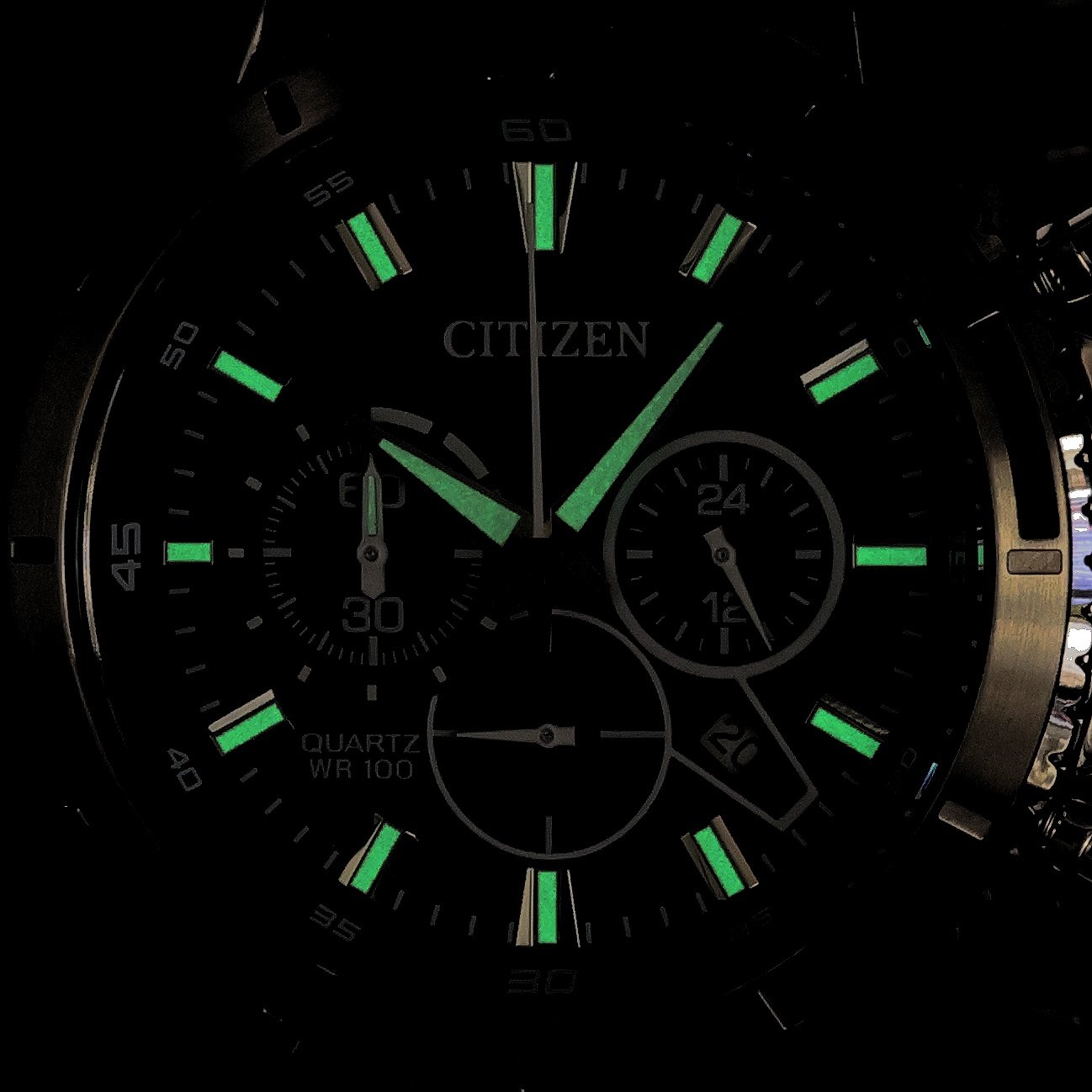 zegarek Citizen AN8201-57L srebrny Chrono