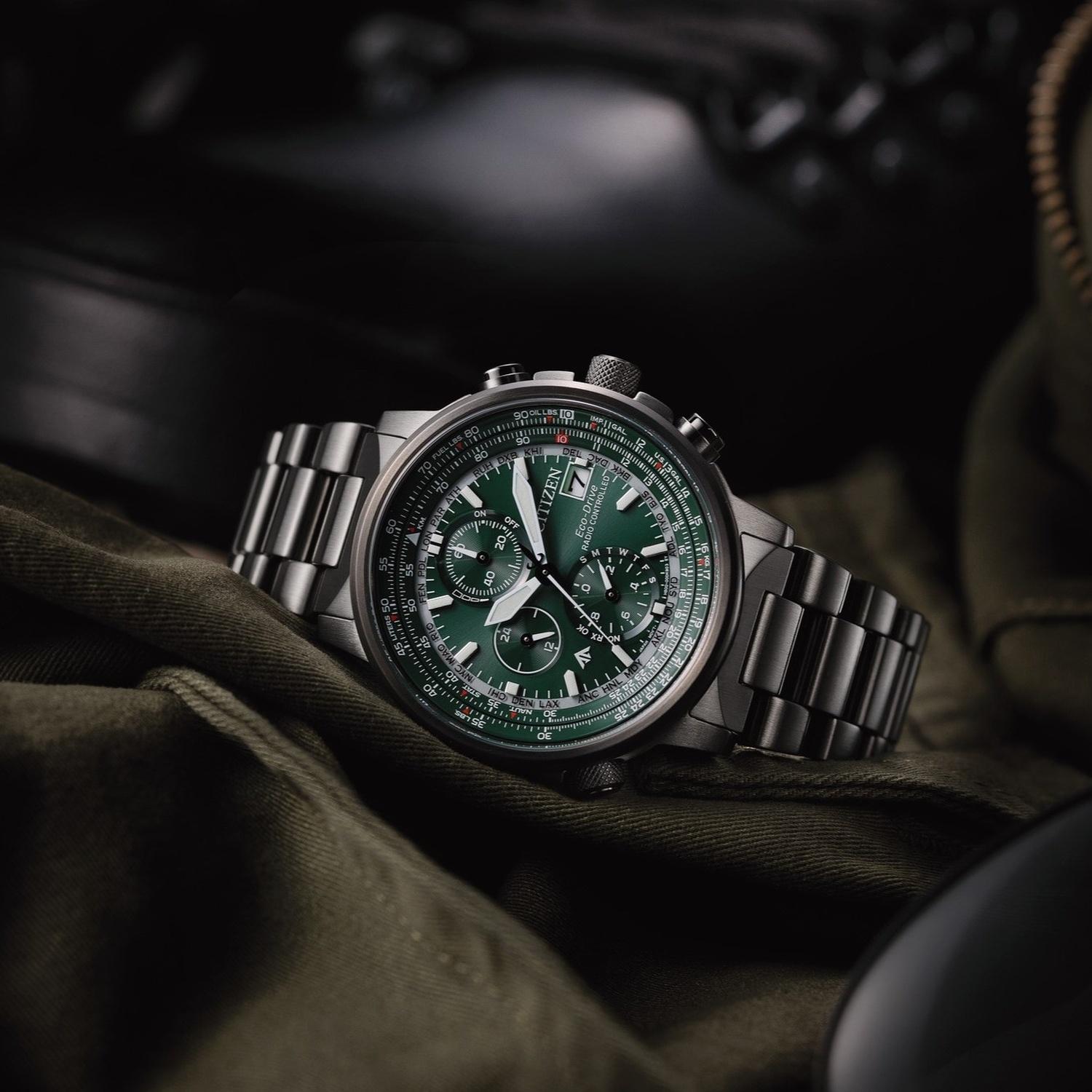 zegarek Citizen AT8304-57W solar męski Promaster Sky