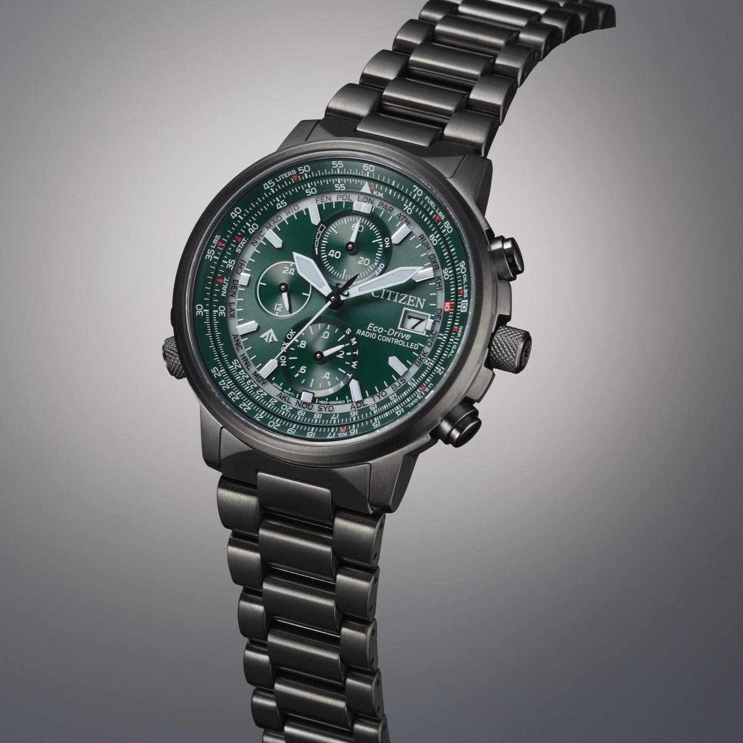 zegarek Citizen AT8304-57W szary Promaster