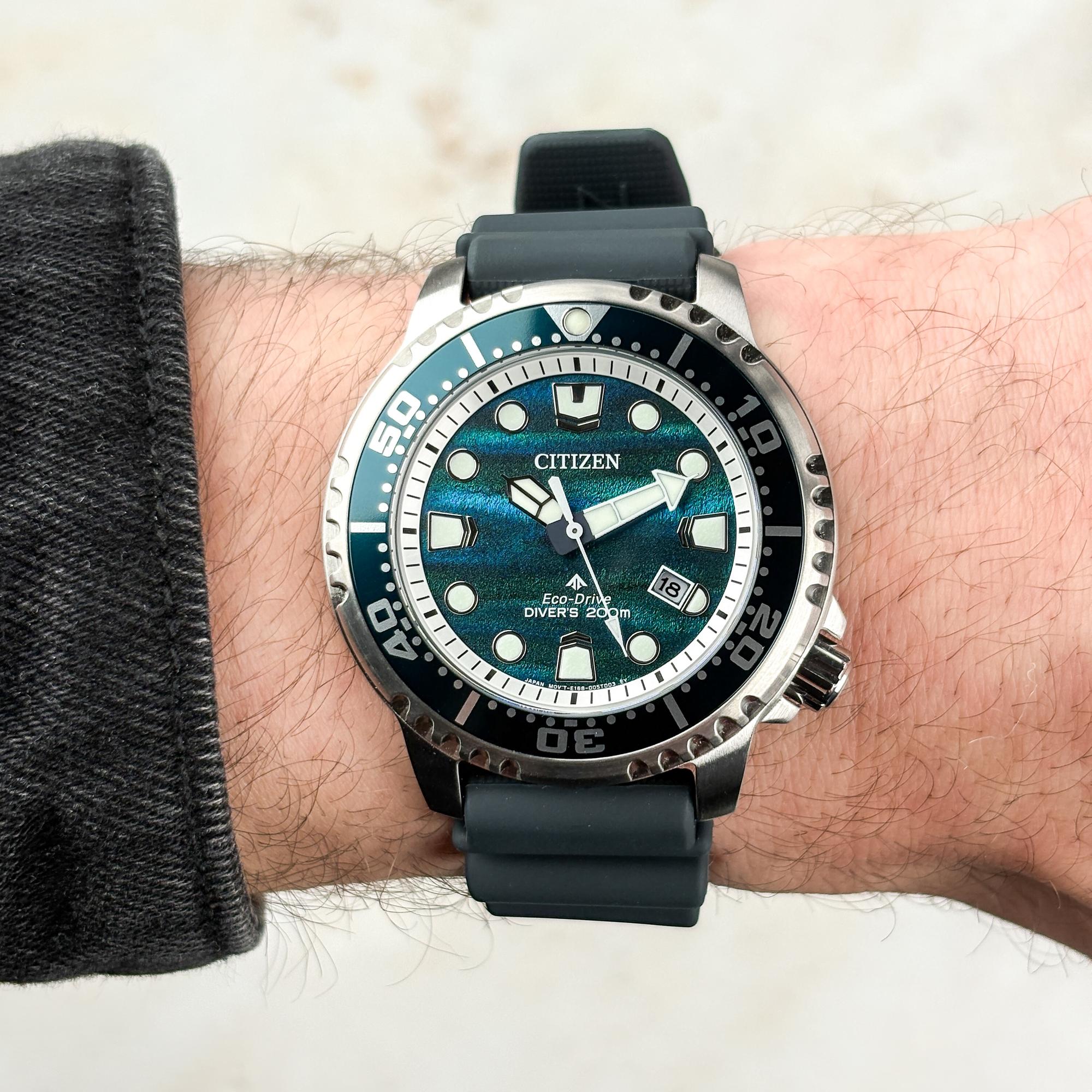 zegarek Citizen BN0167-09W srebrny Promaster
