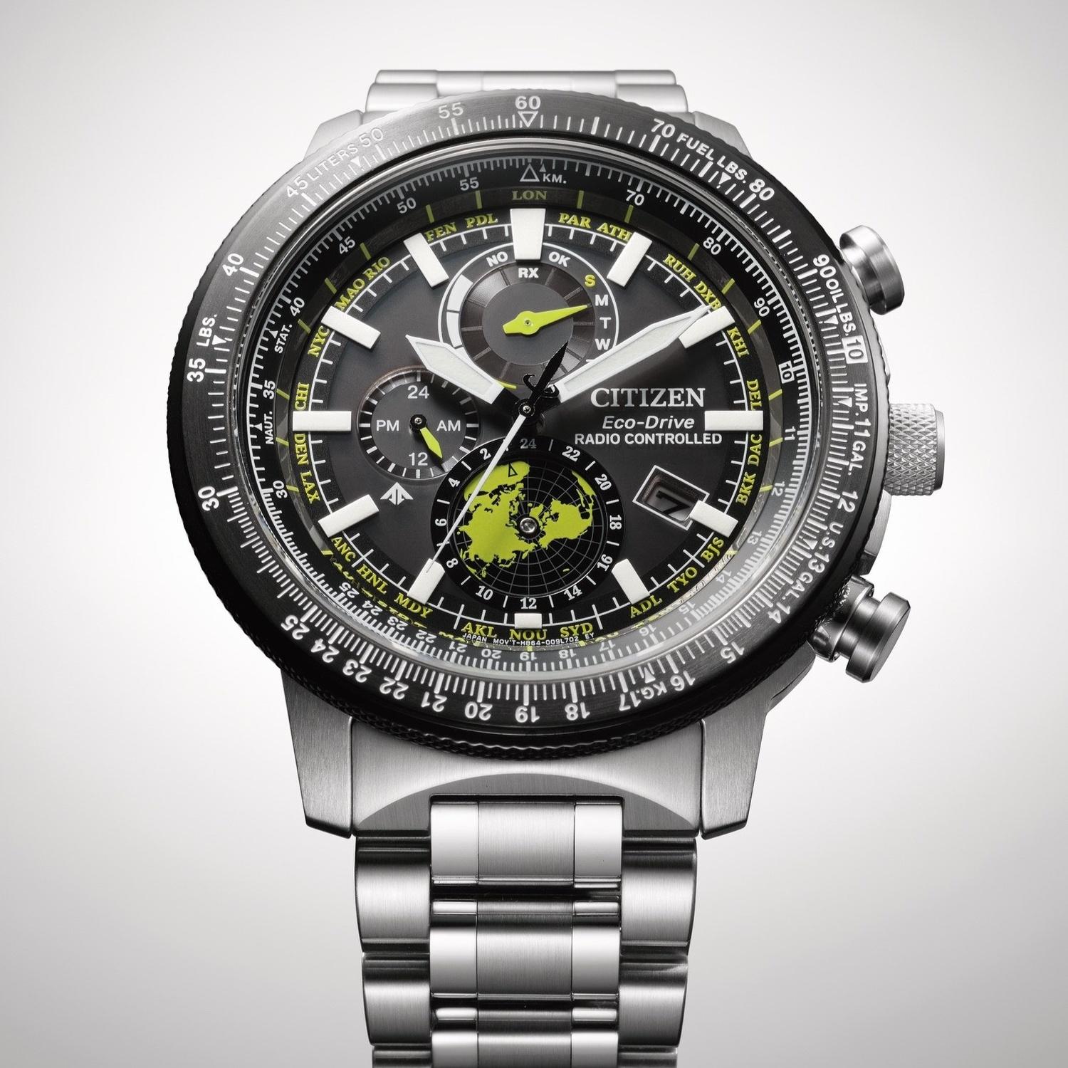 zegarek Citizen BY3006-53E srebrny Promaster