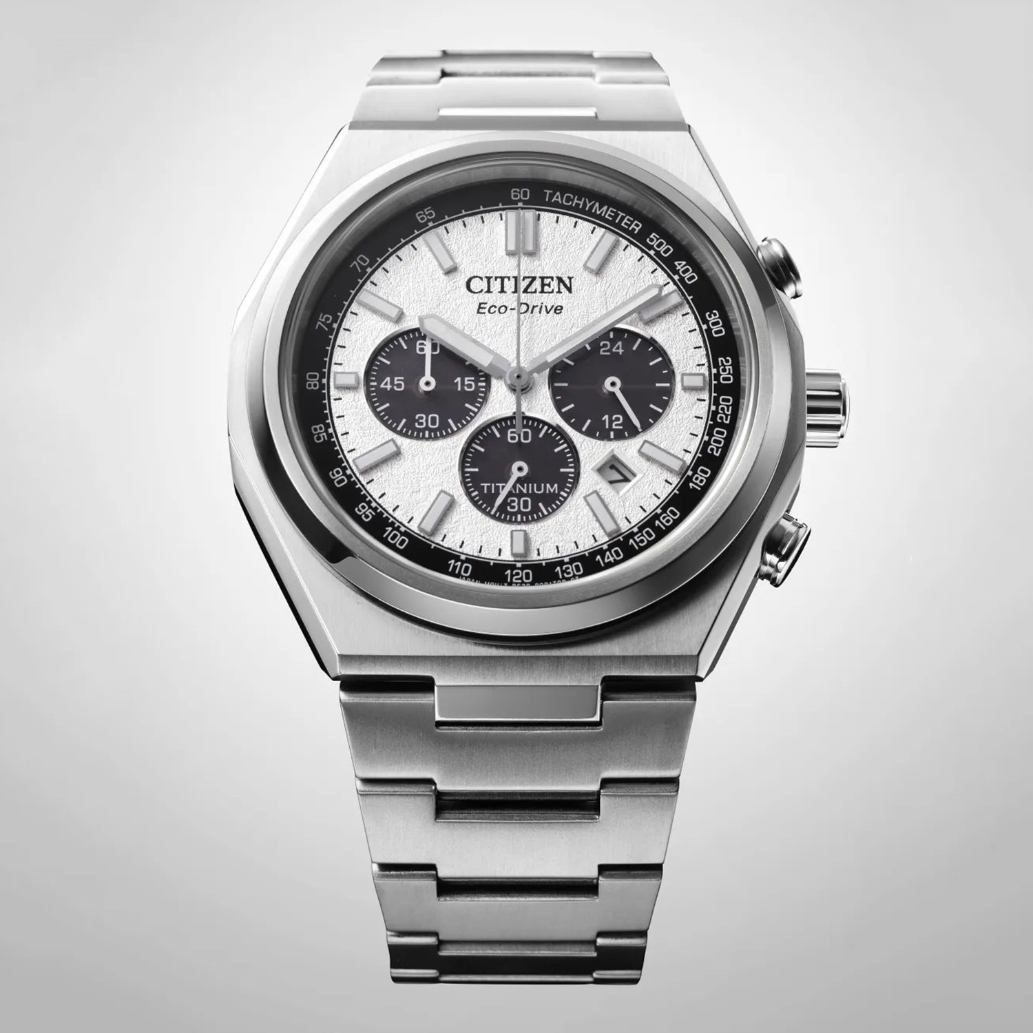 zegarek Citizen CA4610-85A Super Titanium Chronograph męski z tachometr Titanium