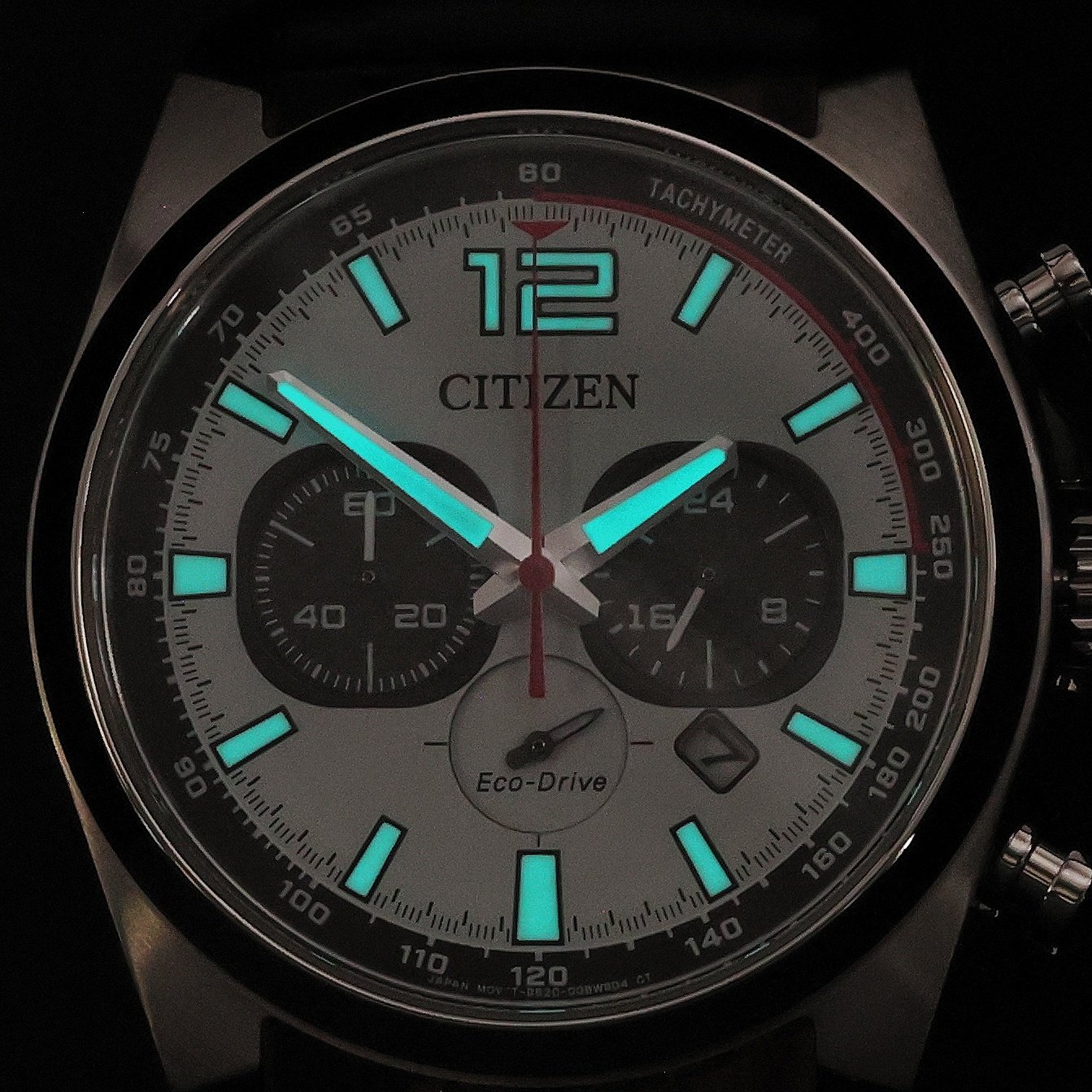 zegarek Citizen CA4640-09A srebrny Chrono
