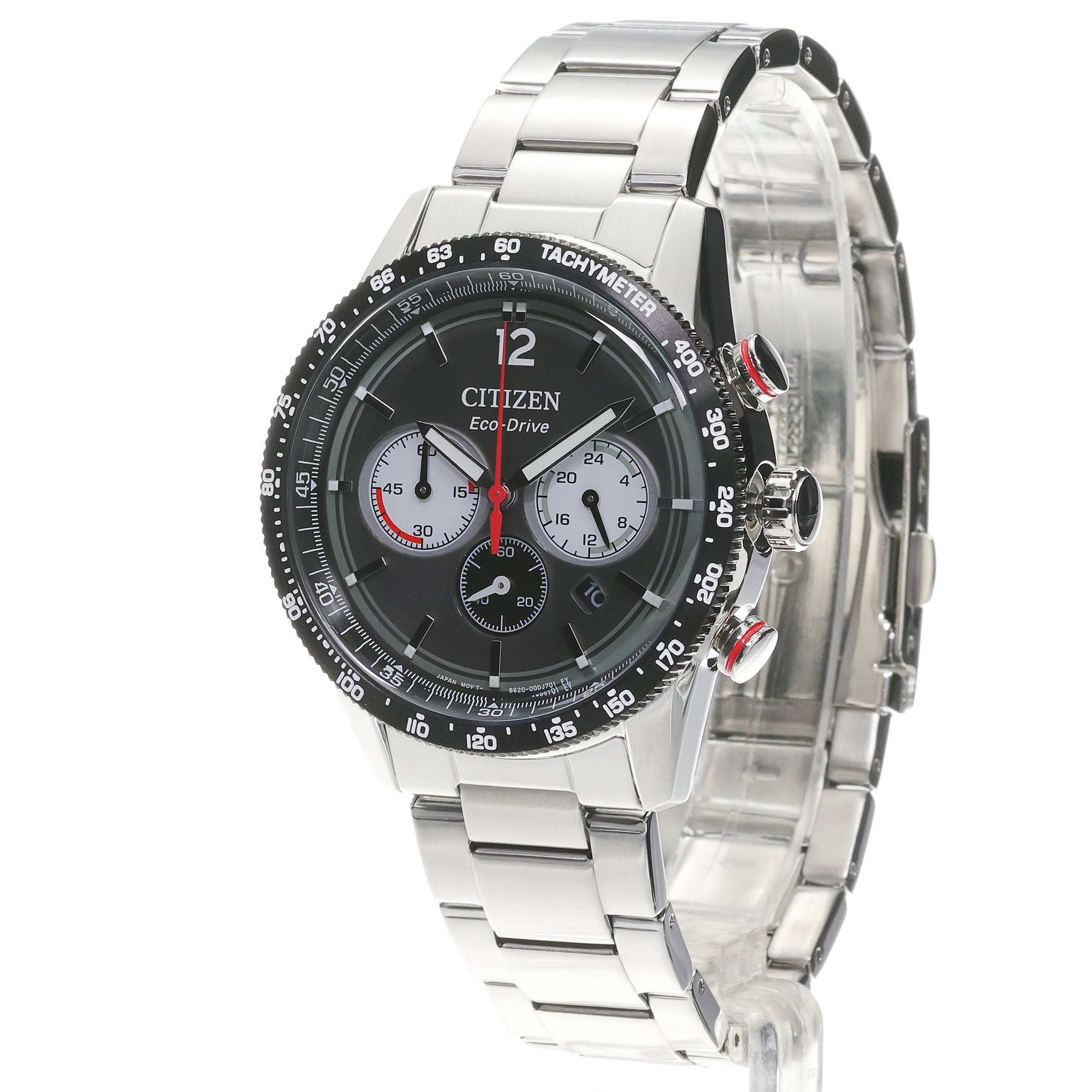 zegarek Citizen CA4714-55E solar męski Ecodrive Eco-Drive Vintage Racing Chrono