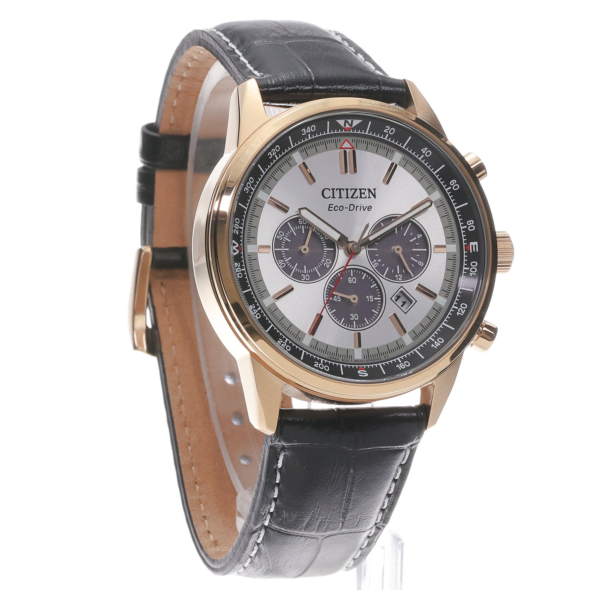 zegarek Citizen CA4723-03A solar męski Ecodrive Eco-Drive Pilot Chrono - miniatura 3
