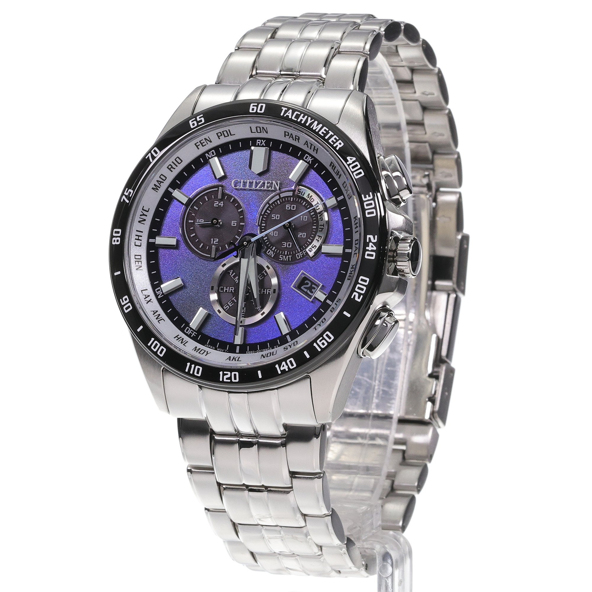 zegarek Citizen CB5874-81L Radio Controlled Limited Edition Radio Controlled szafirowe - miniatura 2