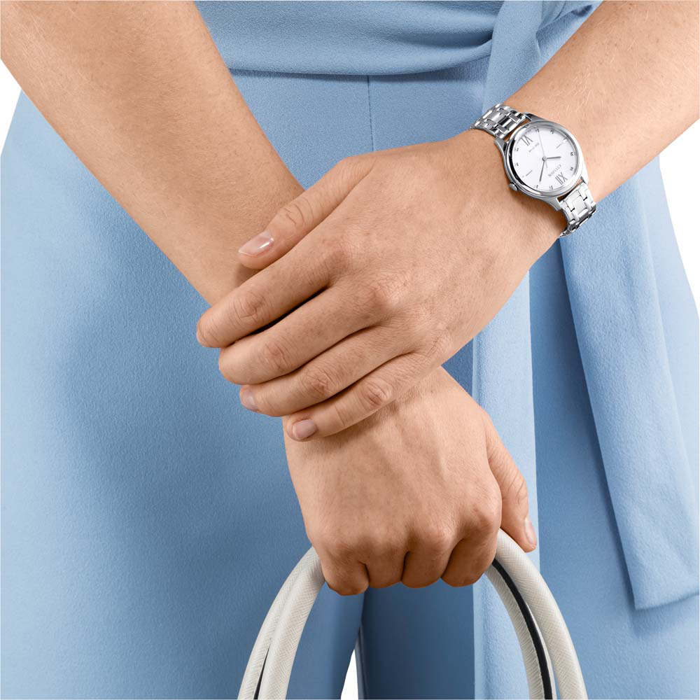 zegarek Citizen EM0500-73A srebrny Ecodrive