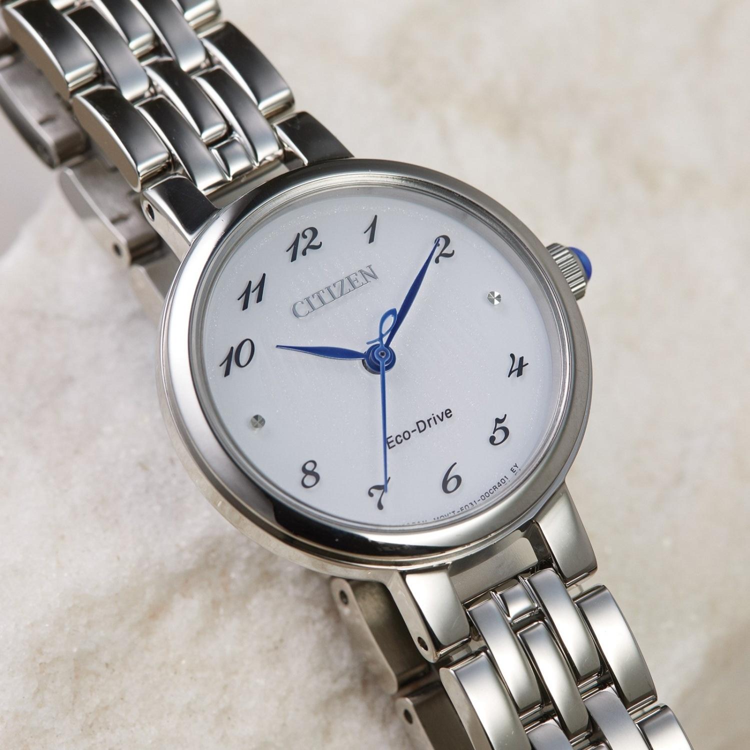 zegarek Citizen EM0990-81A solar damski Elegance Classic L Eco-Drive - miniatura 8