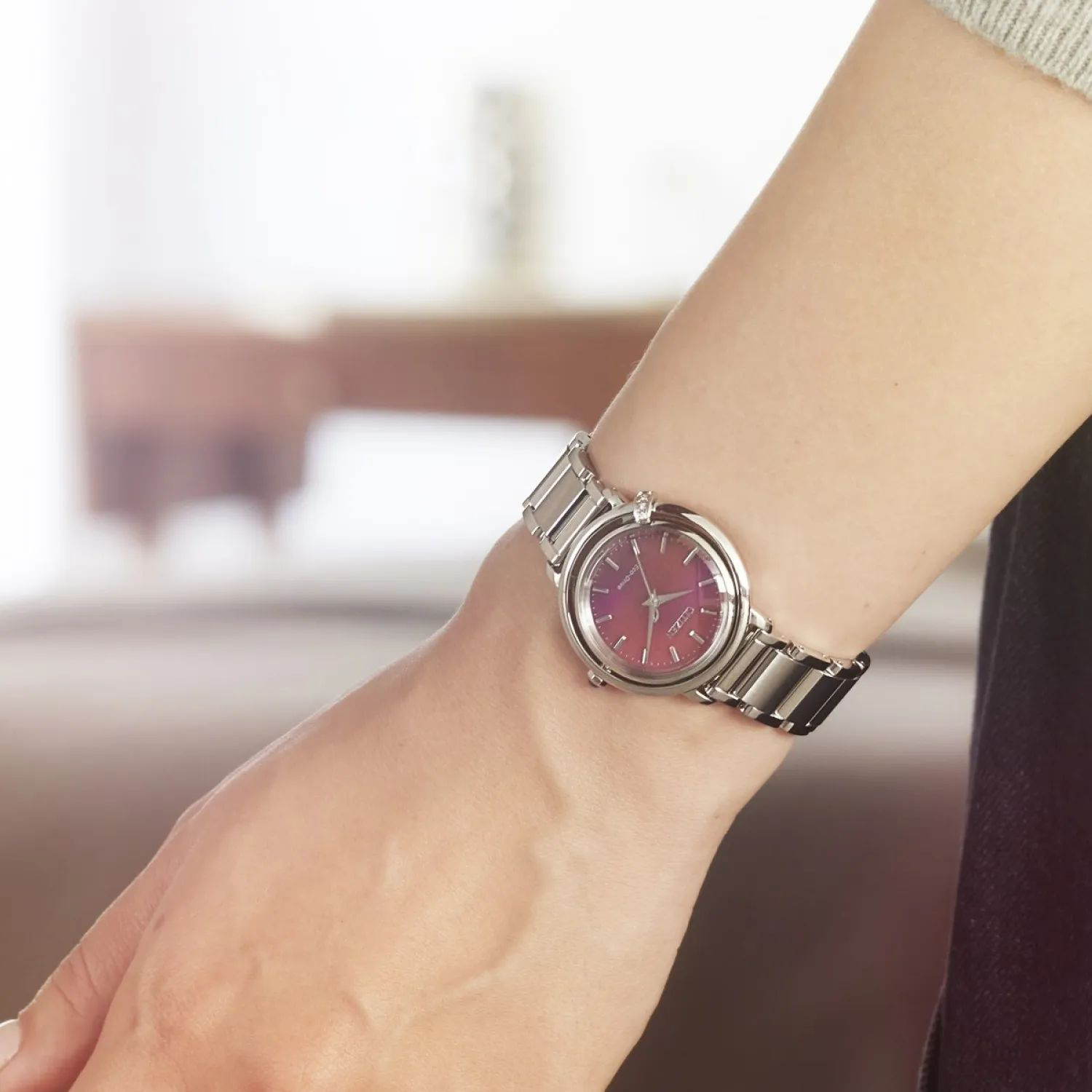 zegarek Citizen EM1090-78X solar damski Lady Citizen L Arising Elegance