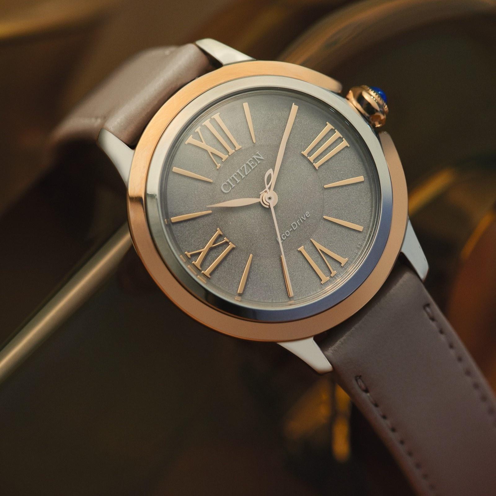 zegarek Citizen EM1166-01Z Eco-Drive Ceci Ecodrive szafirowe