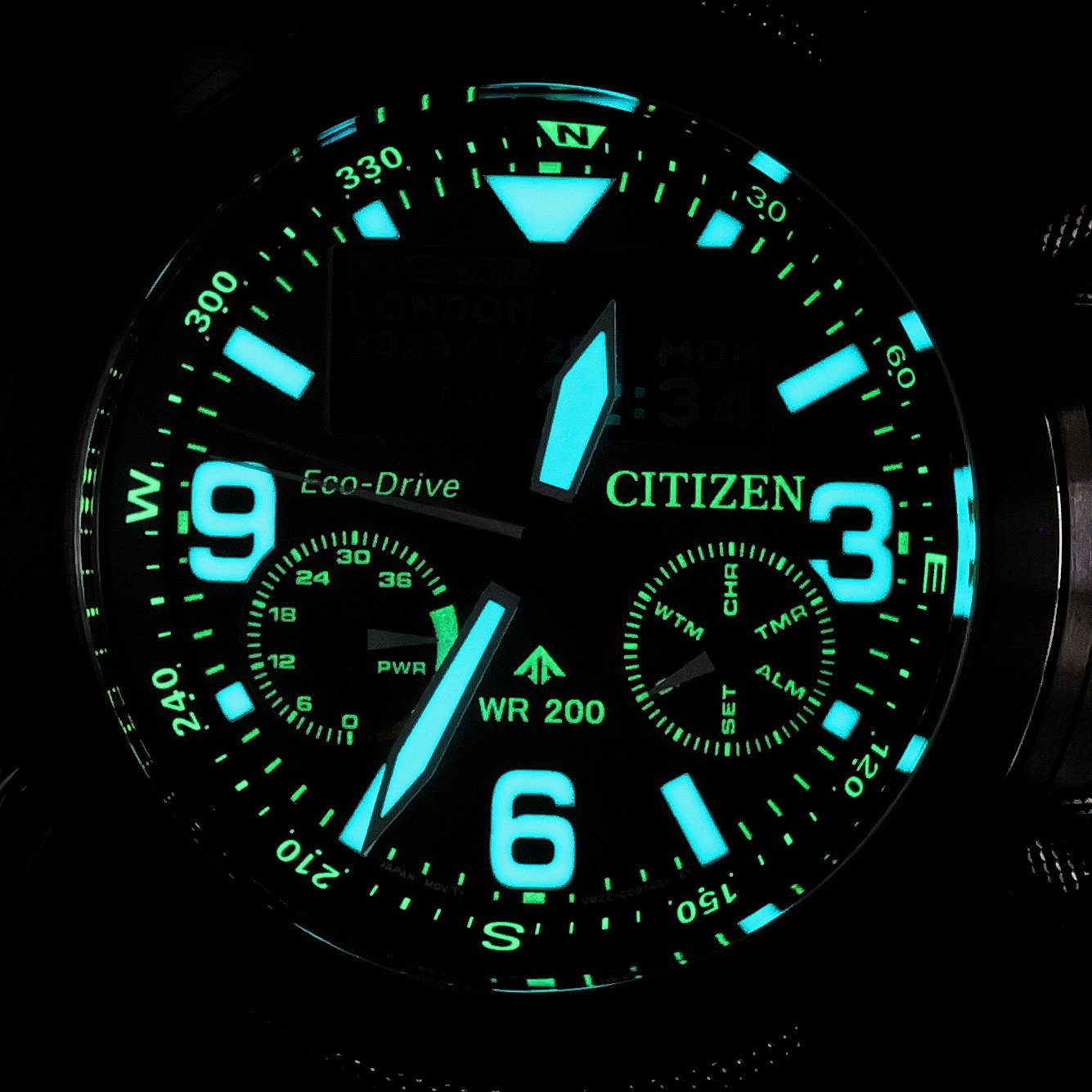 zegarek Citizen JV1005-02W solar męski Promaster Promaster Land Eco-Drive