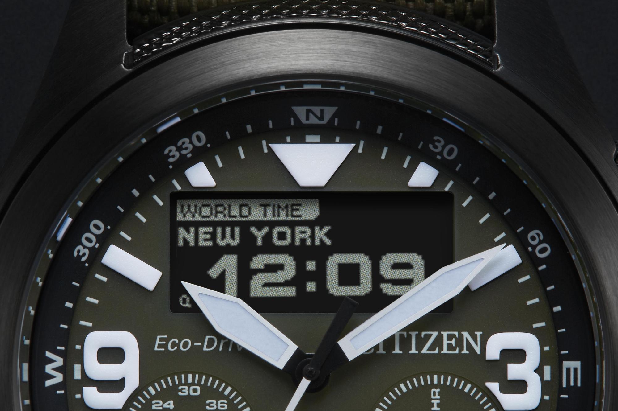 zegarek Citizen JV1005-02W szary Promaster
