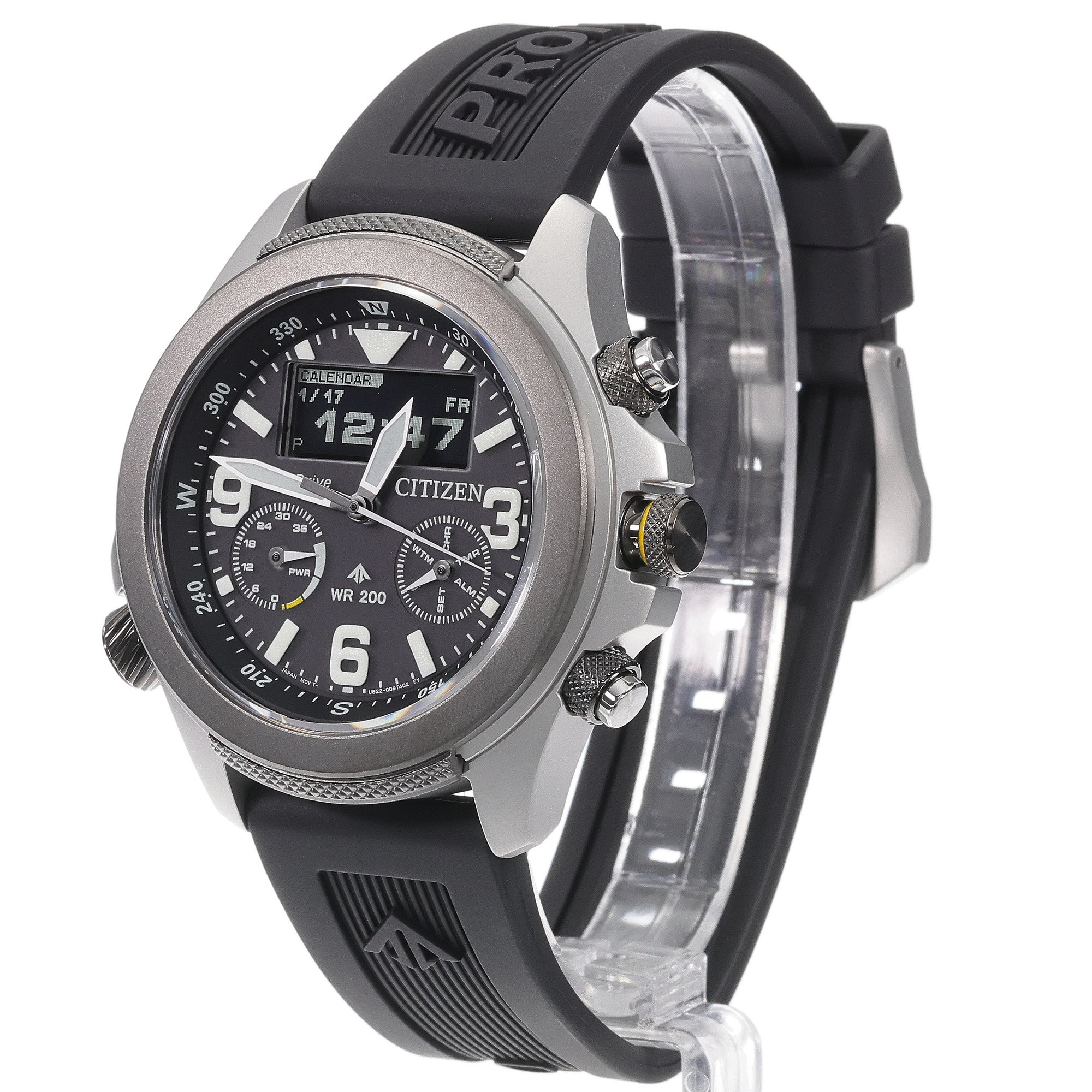 zegarek Citizen JV1007-07E srebrny Promaster