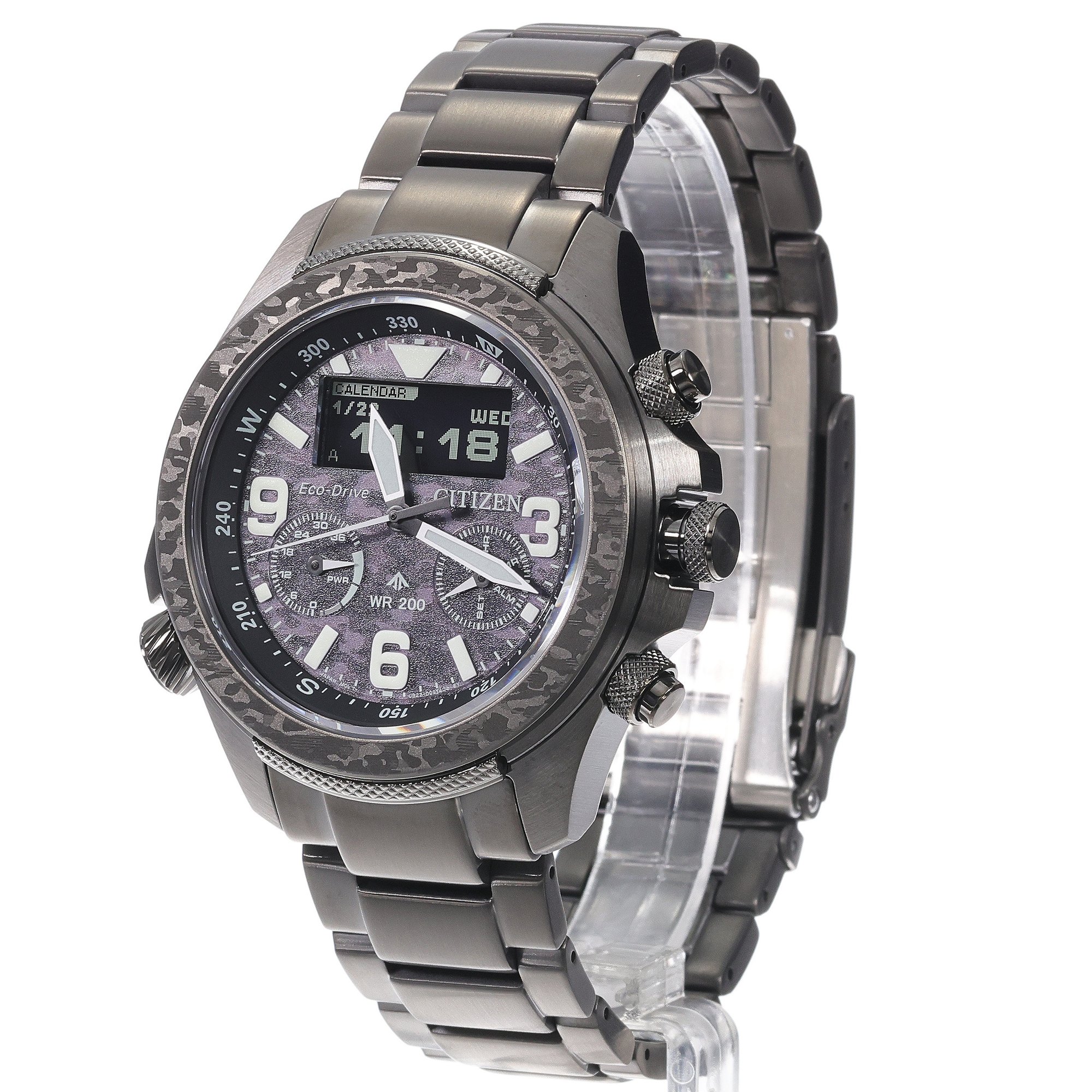 zegarek Citizen JV1008-63E Promaster Land U822 Promaster szafirowe - miniatura 2