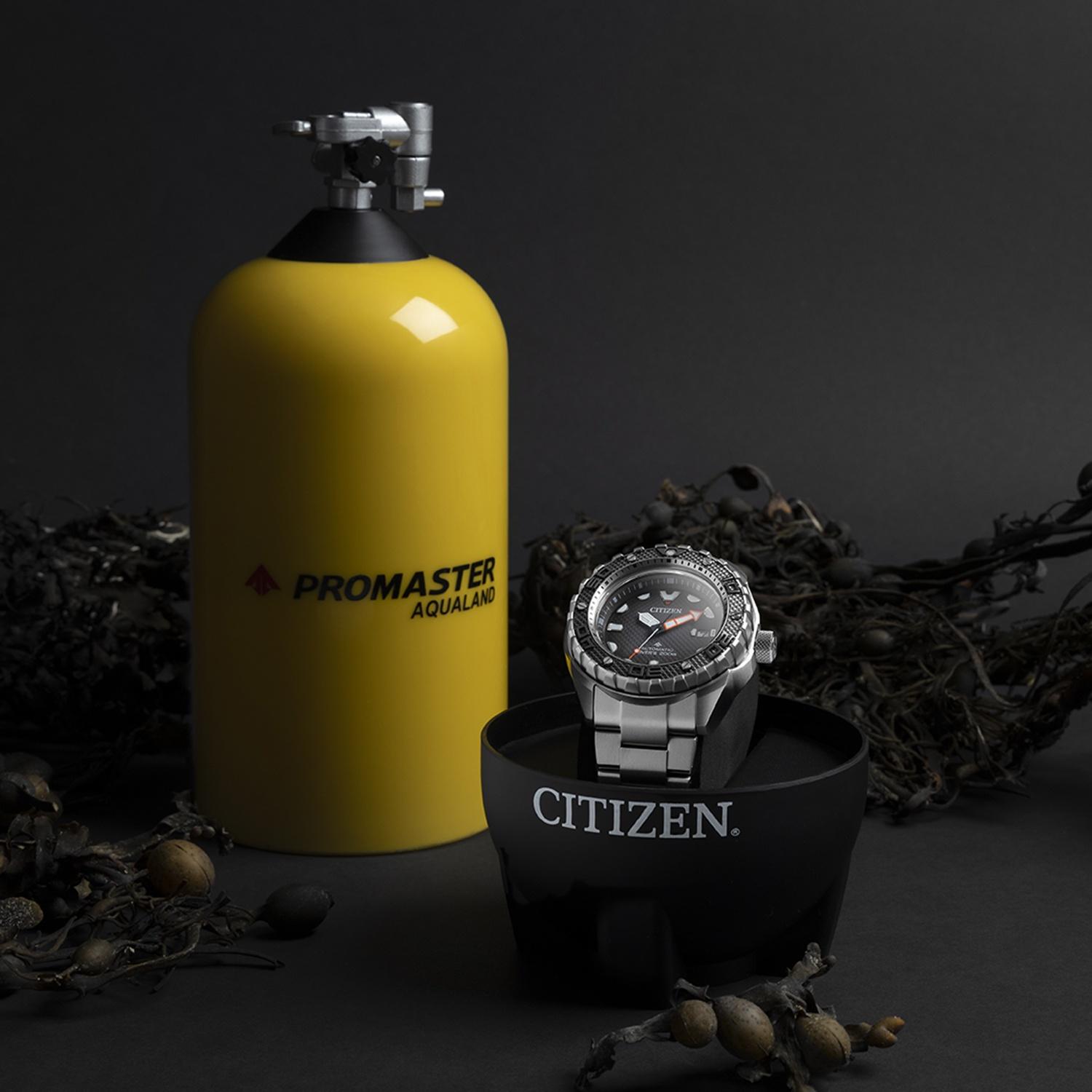 zegarek Citizen NB6004-83E automatyczny męski Promaster PROMASTER AUTOMATIC DIVER 200m - miniatura 6