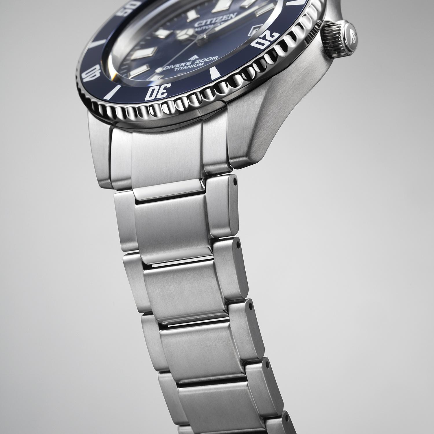 zegarek Citizen NB6021-68L automatyczny męski Promaster Promaster Mechanical Challange Diver FUJI-TSUBO - miniatura 6