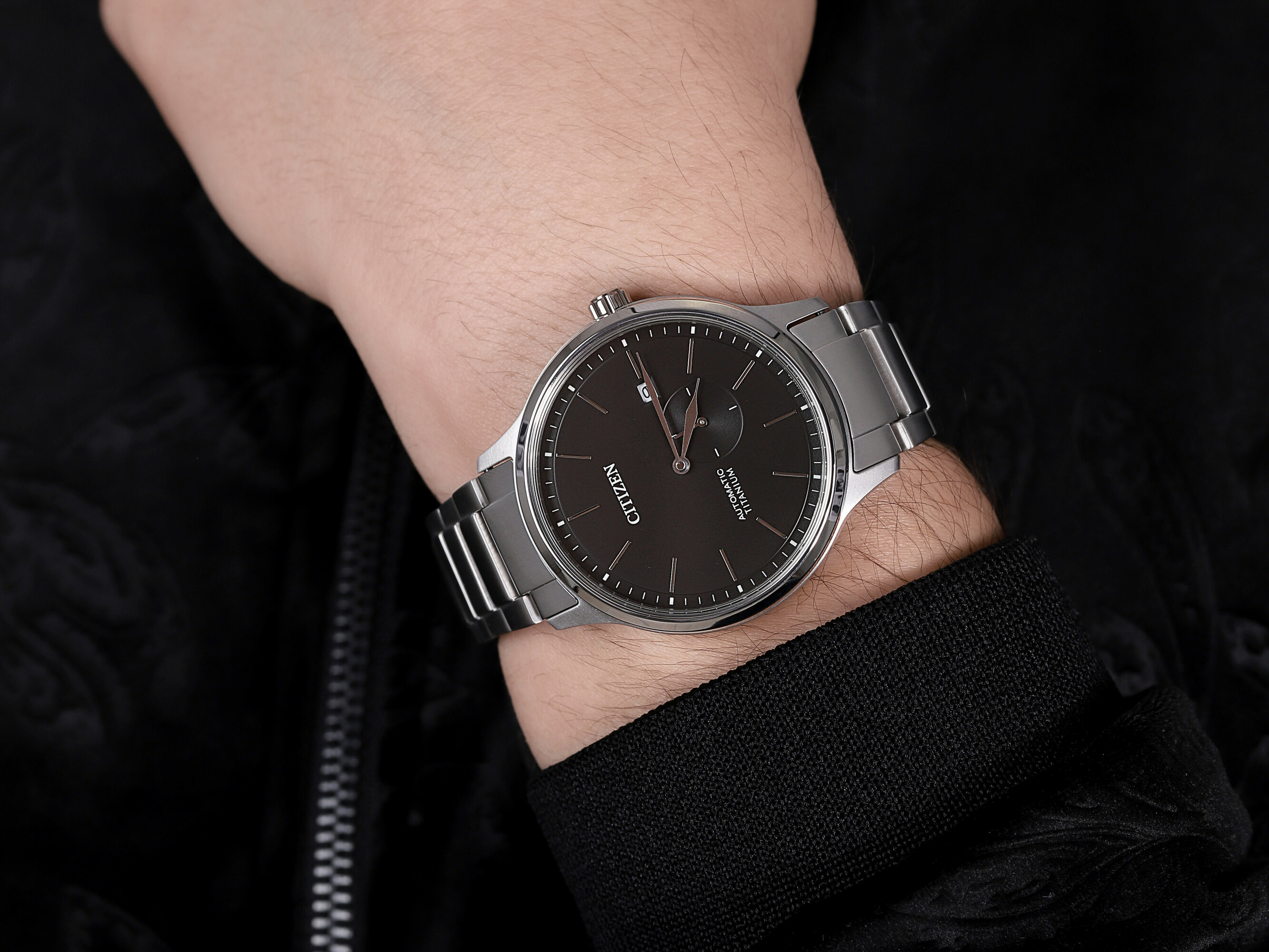 zegarek Citizen NJ0090-81E automatyczny męski Titanium