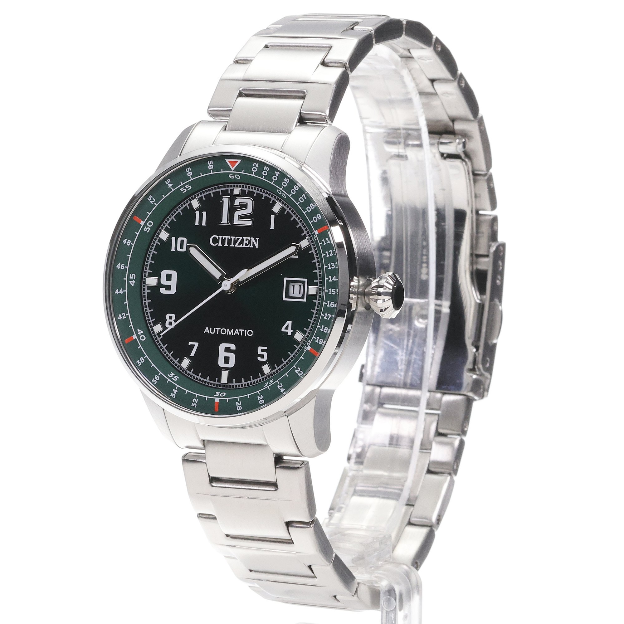 zegarek Citizen NJ0190-51X automatyczny męski Citizen MECHANICAL URBAN MILITARY - miniatura 2