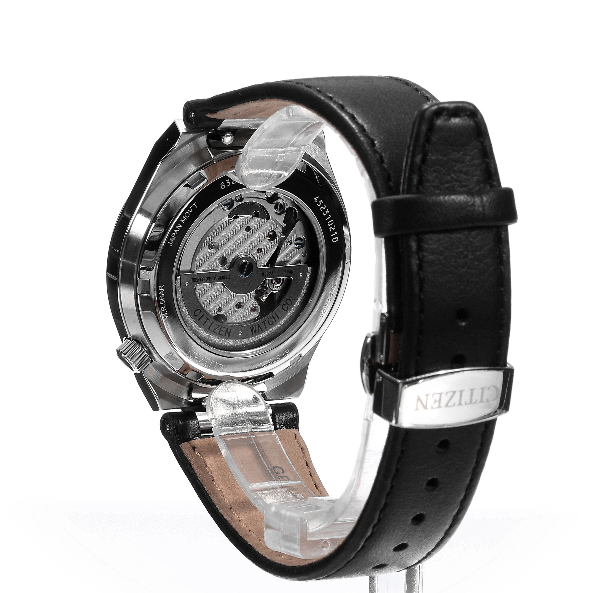 zegarek Citizen NK5010-01H automatyczny męski Automat Tsuyosa Grey Automatic Small Second Classic Sapphire