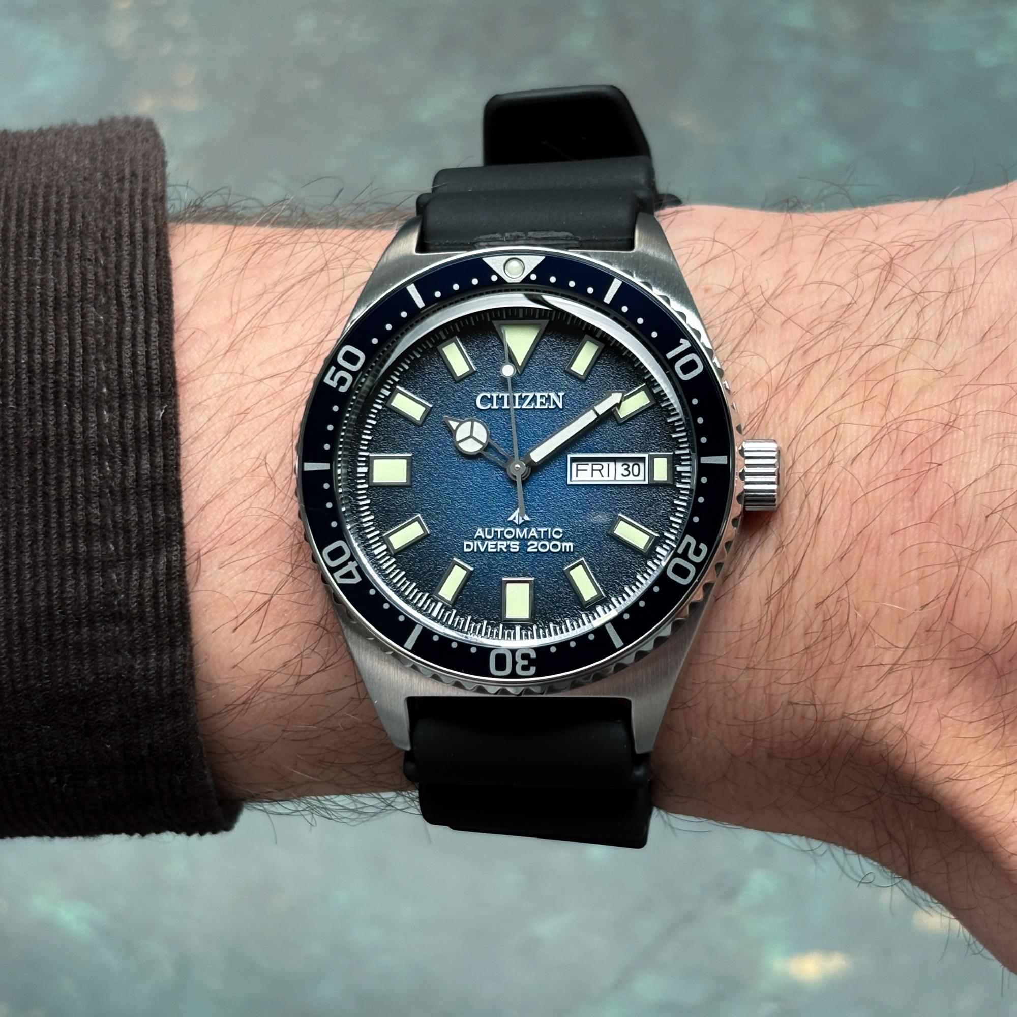 zegarek Citizen NY0129-07LC srebrny Promaster