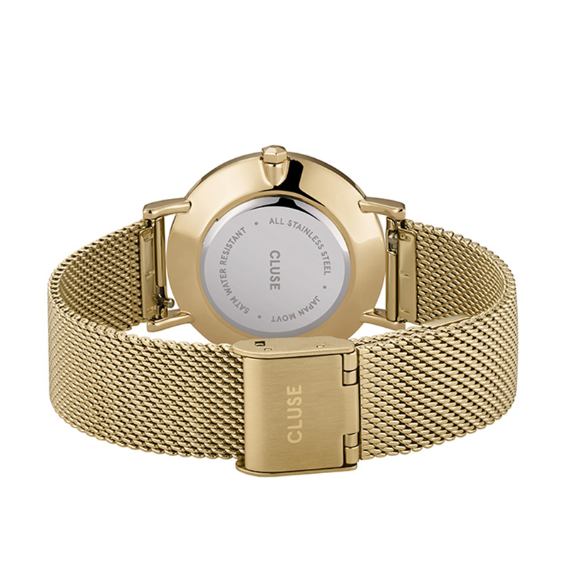 zegarek Cluse CW0101203030 kwarcowy damski Minuit Gold Stone Green - miniatura 4