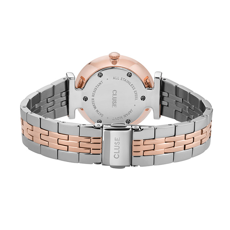 zegarek Cluse CW0101208015 kwarcowy damski Triomphe Rose Gold White Pearl