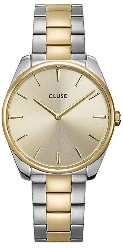 Cluse CW0101212004 Feroce Silver Soft Gold - zdjęcie 1