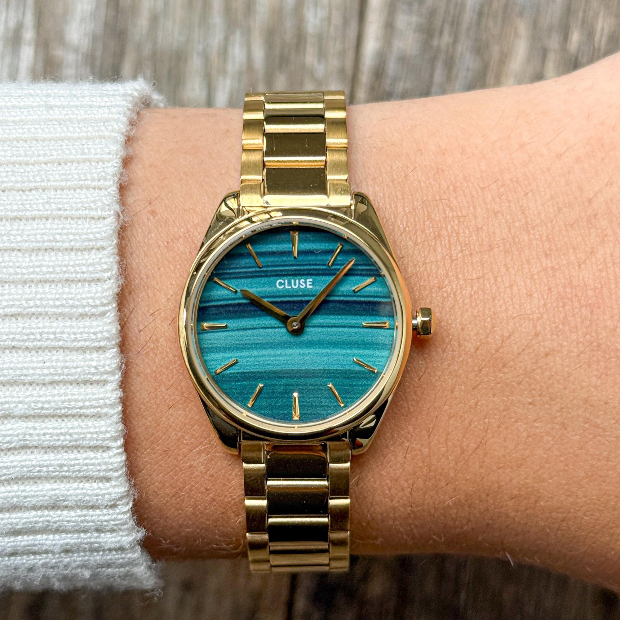 zegarek Cluse CW11702 złoty Feroce Petite