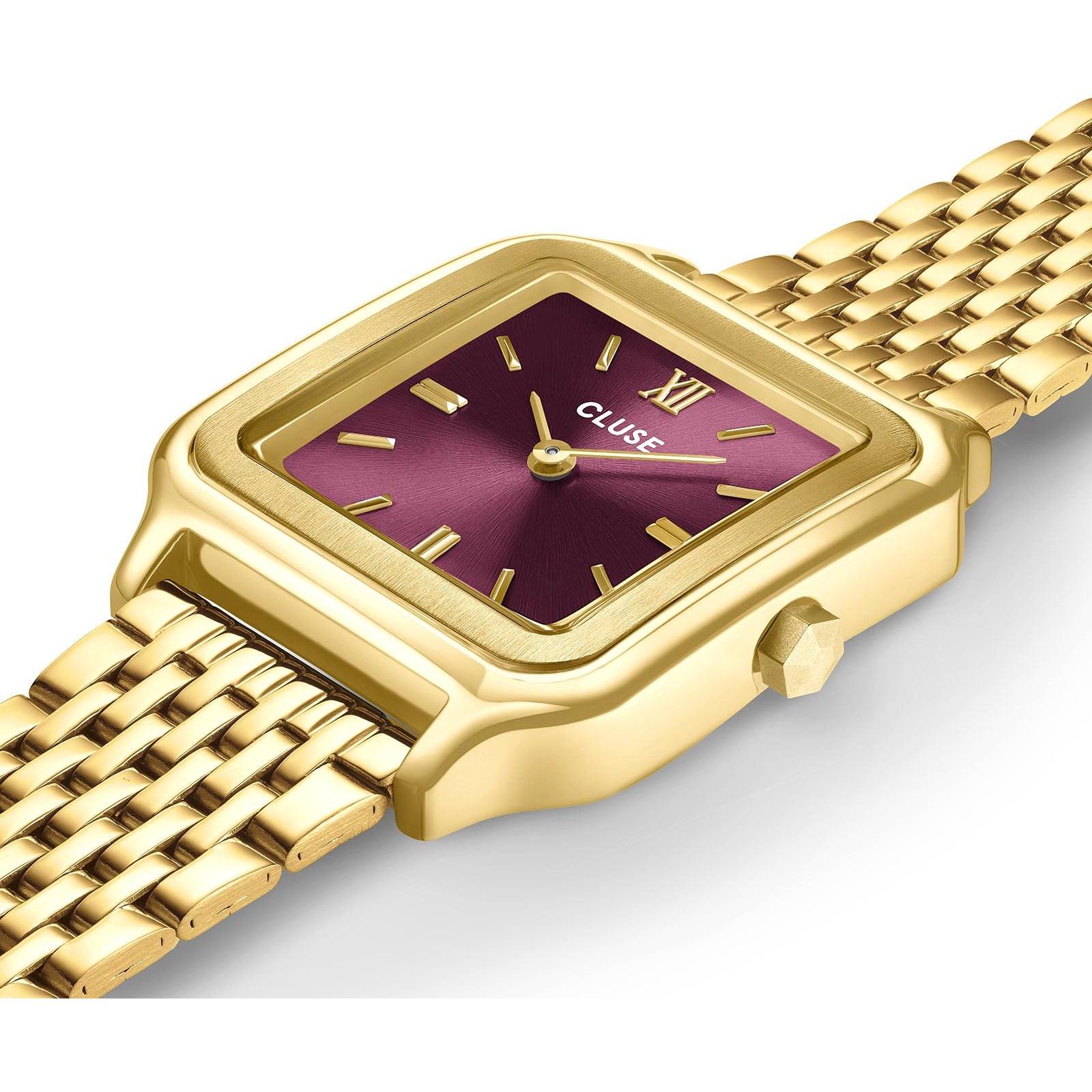 zegarek Cluse CW11910 kwarcowy damski Gracieuse Gracieuse Double Steel Wine Gold