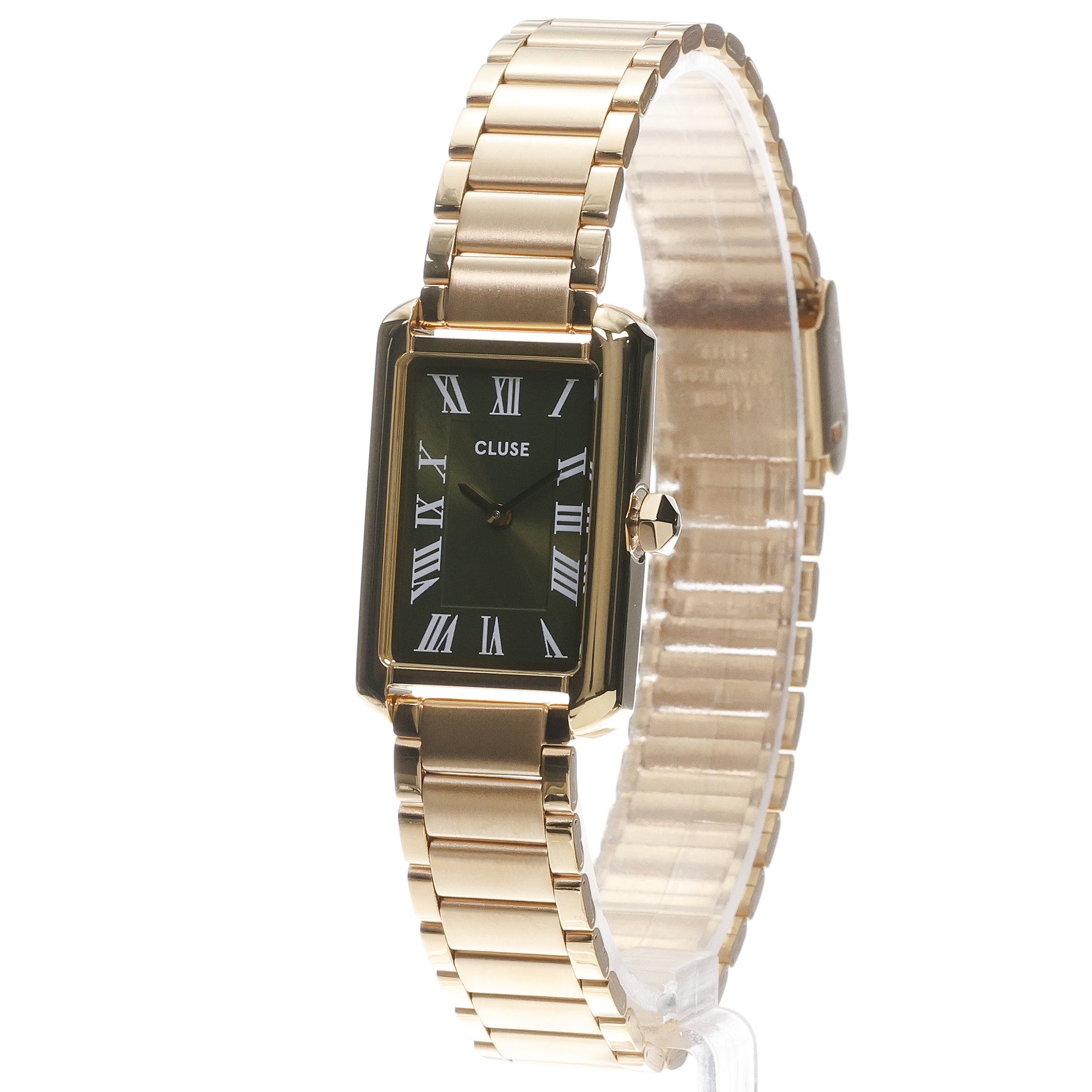 zegarek Cluse CW15007 Belisenna Steel Olive Gold Cluse mineralne