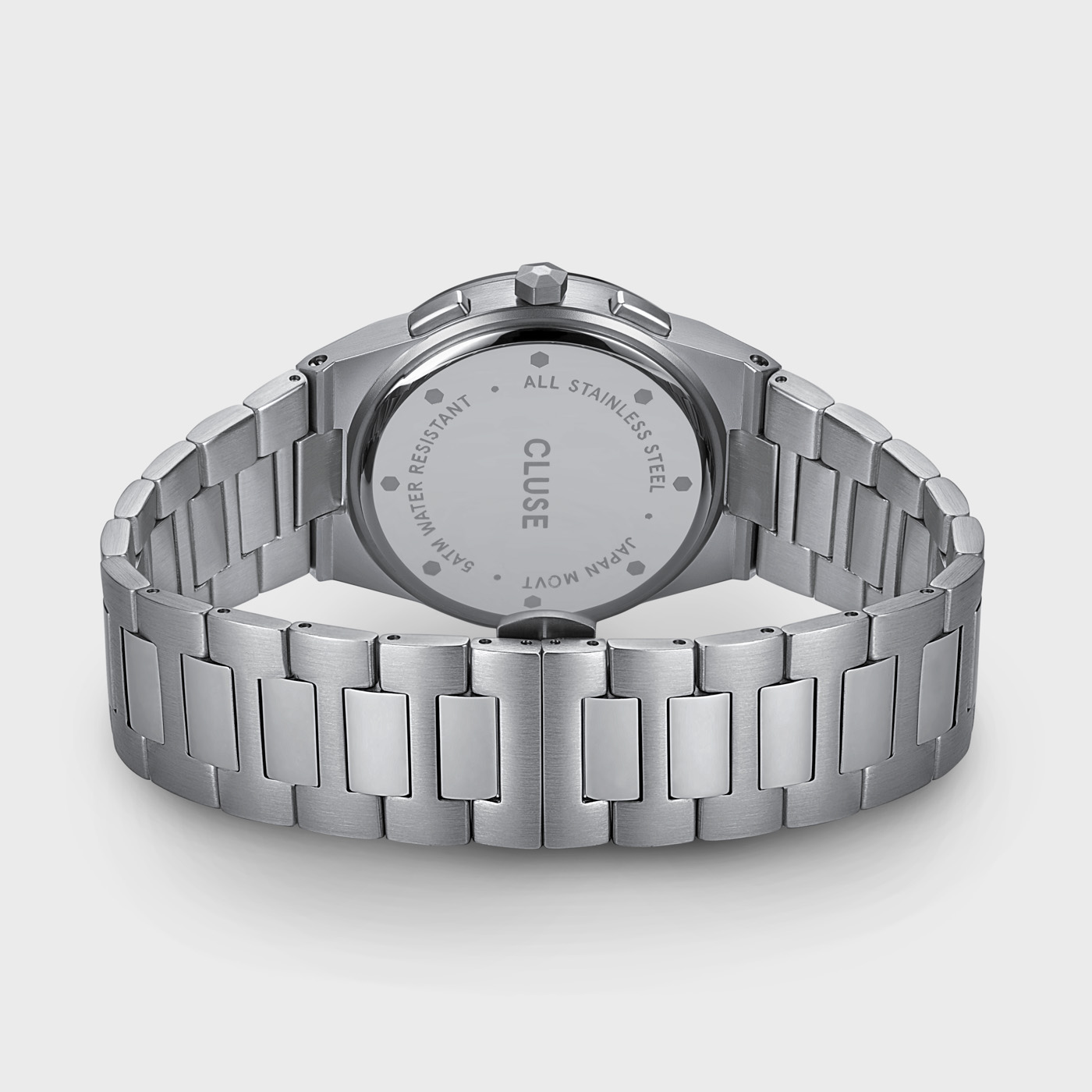 zegarek Cluse CW20801 Chrono Steel Blue/Silver męski z chronograf Vigoureux