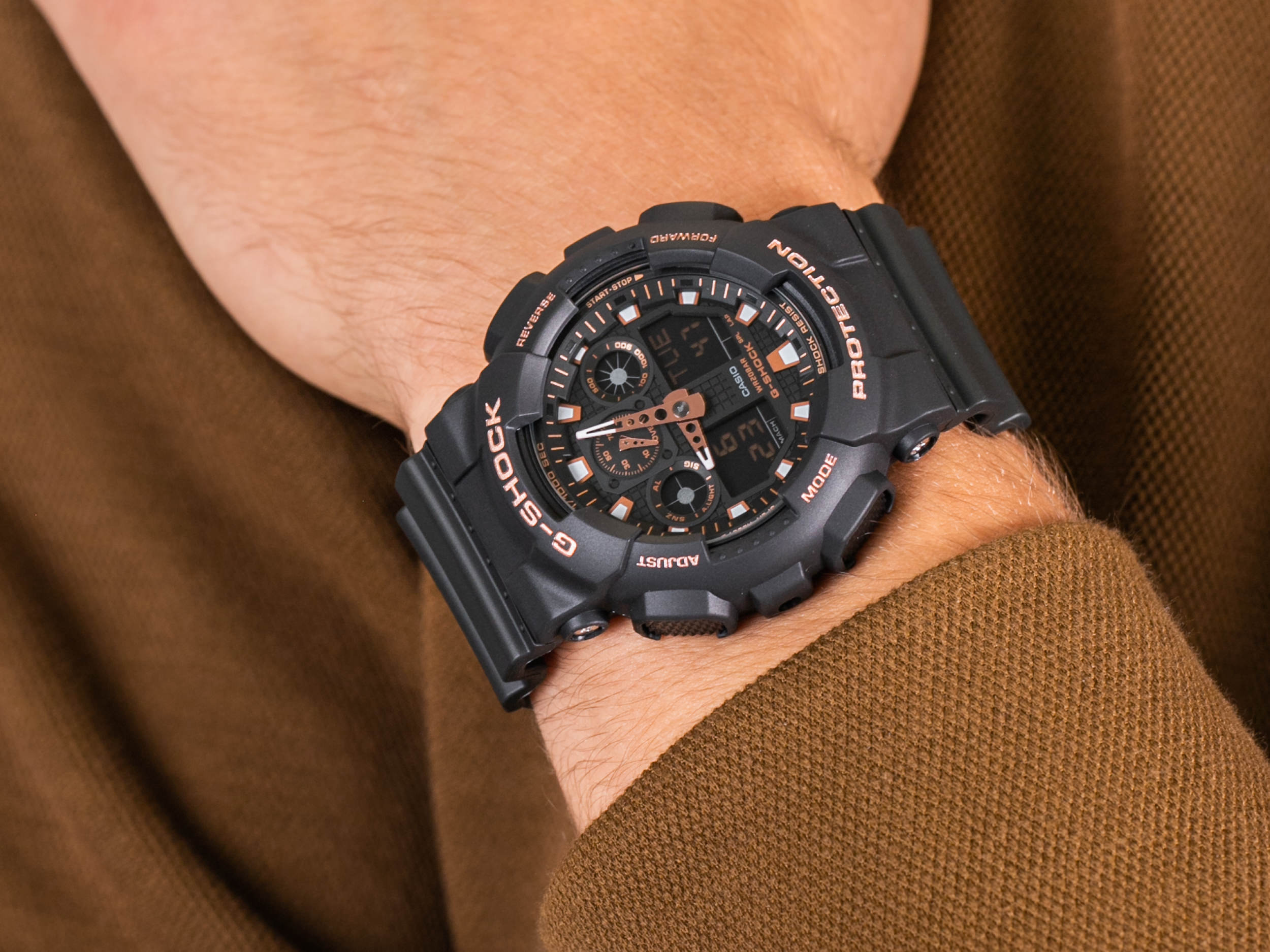 G-Shock GA-100GBX-1A4ER zegarek sportowy G-SHOCK Original
