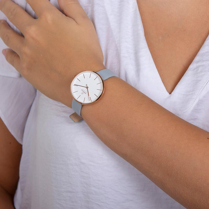 Obaku Denmark V211LXVIRL damski zegarek Slim pasek - miniatura 4