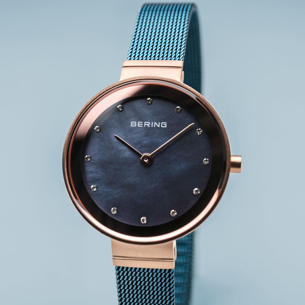 Bering 10128-368 damski zegarek Classic bransoleta